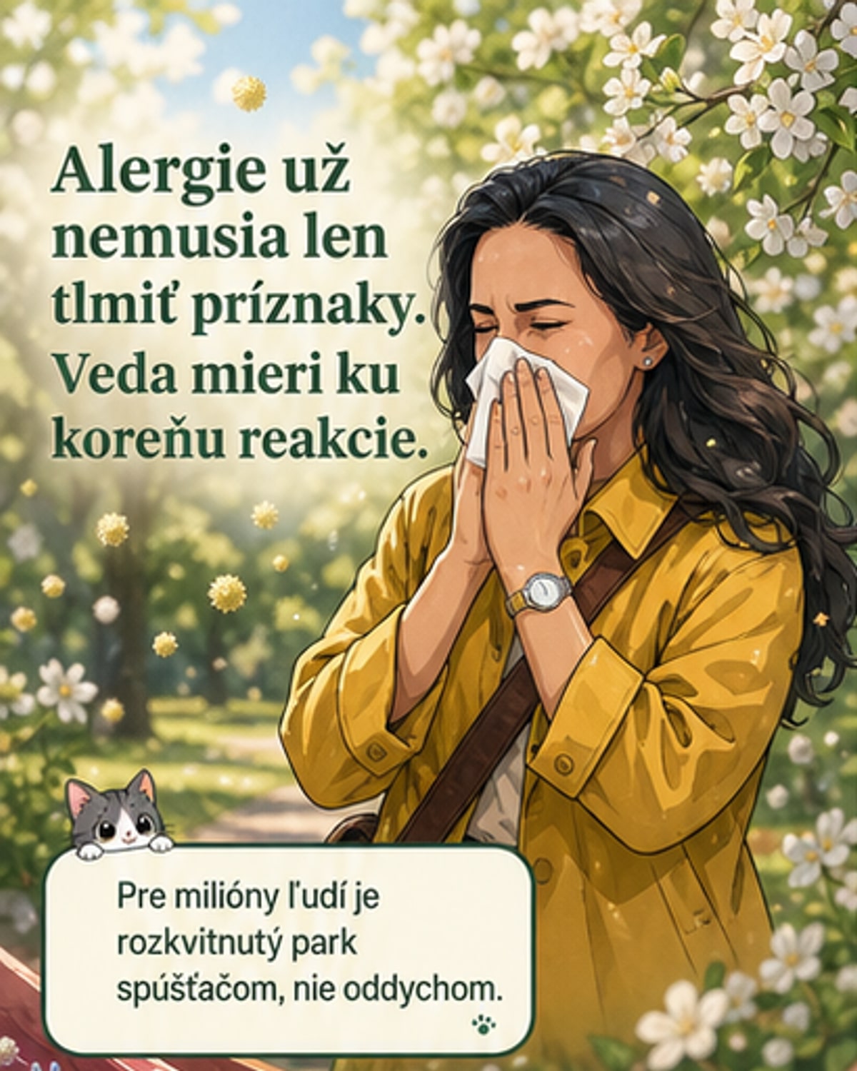 Alergie viac nebudú len tlmivé
