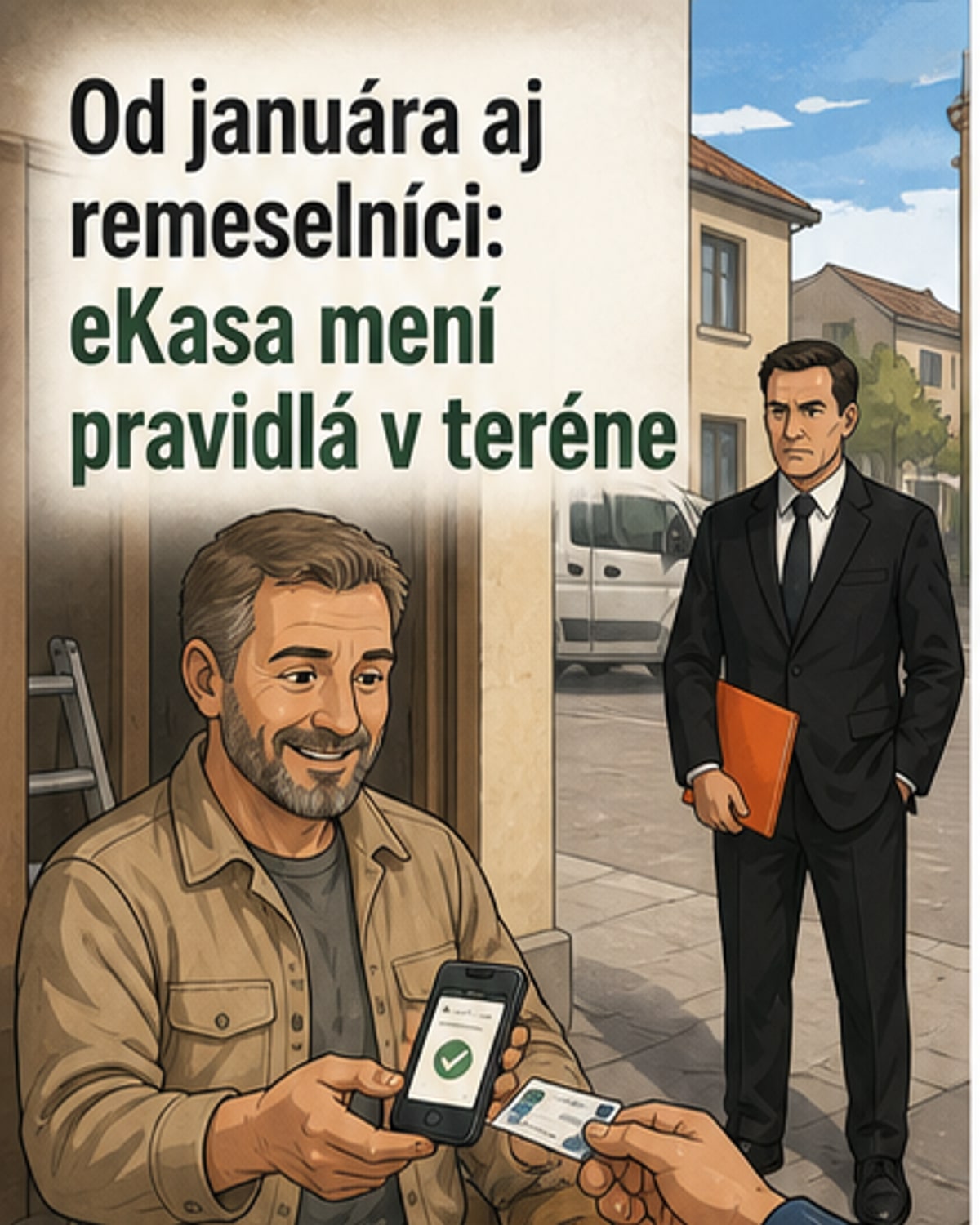 eKasa je teraz povinná pre všetkých remeselníkov