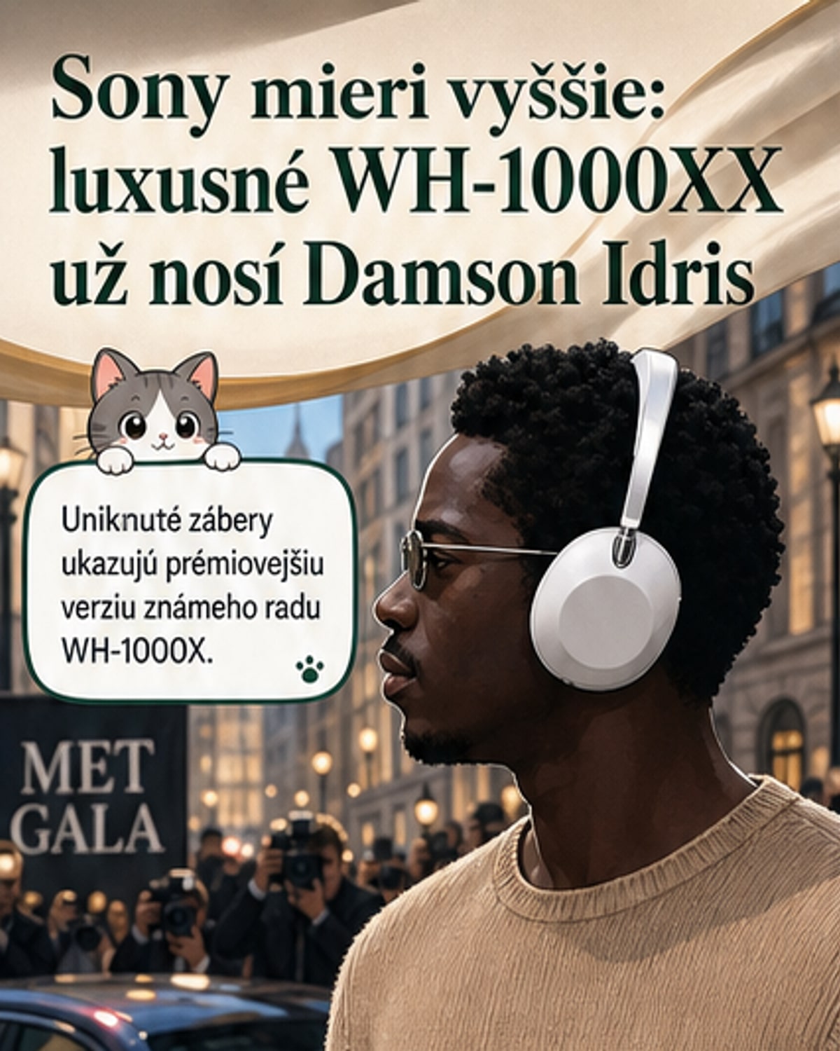 Sony pripravuje luxusné slúchadlá