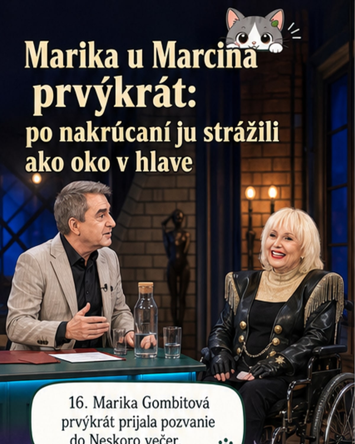 Marika Gombitová v televízii po rokoch