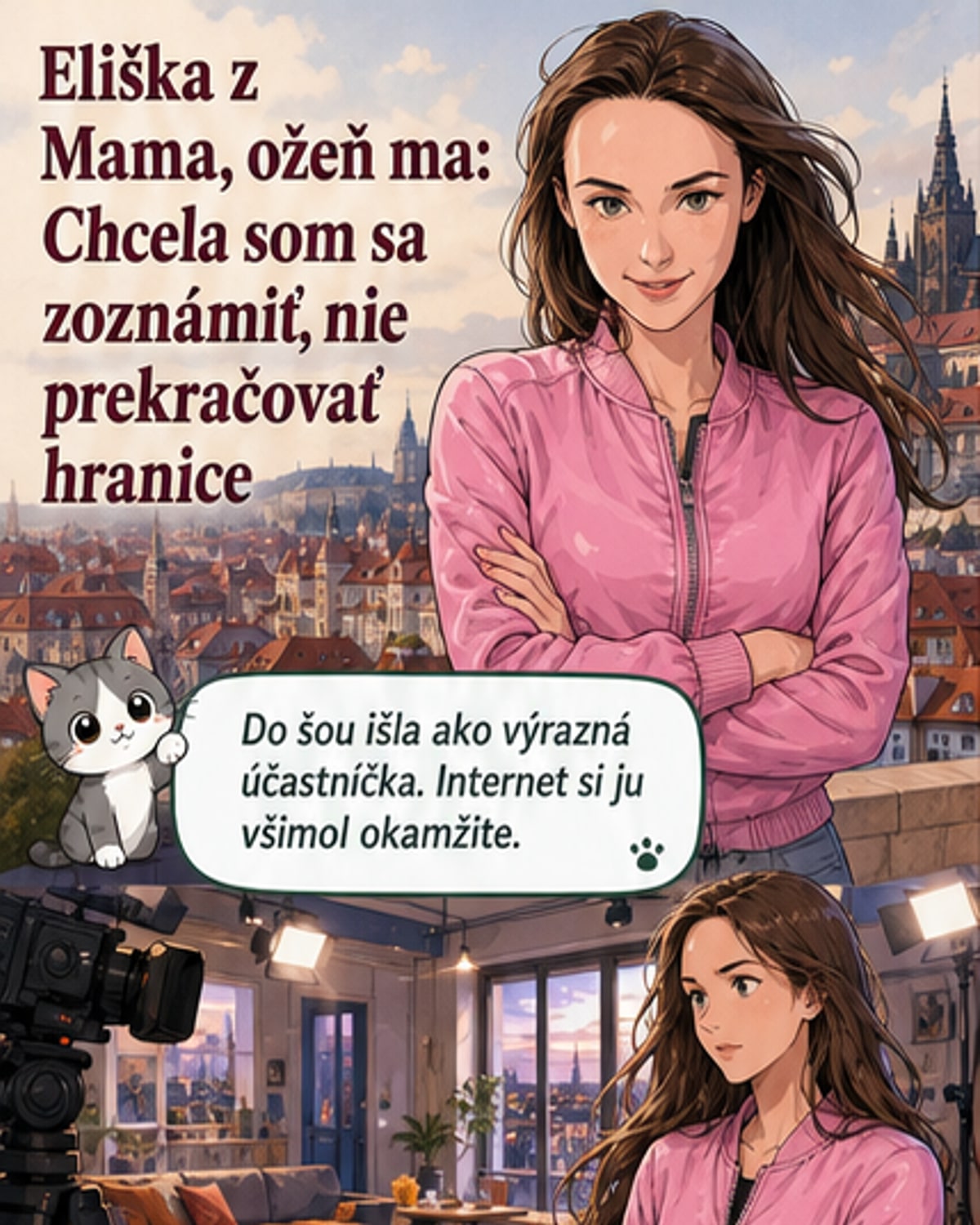 Eliška v šou: Chcela som sa zoznámiť, nie vymieňať telesné tekutiny