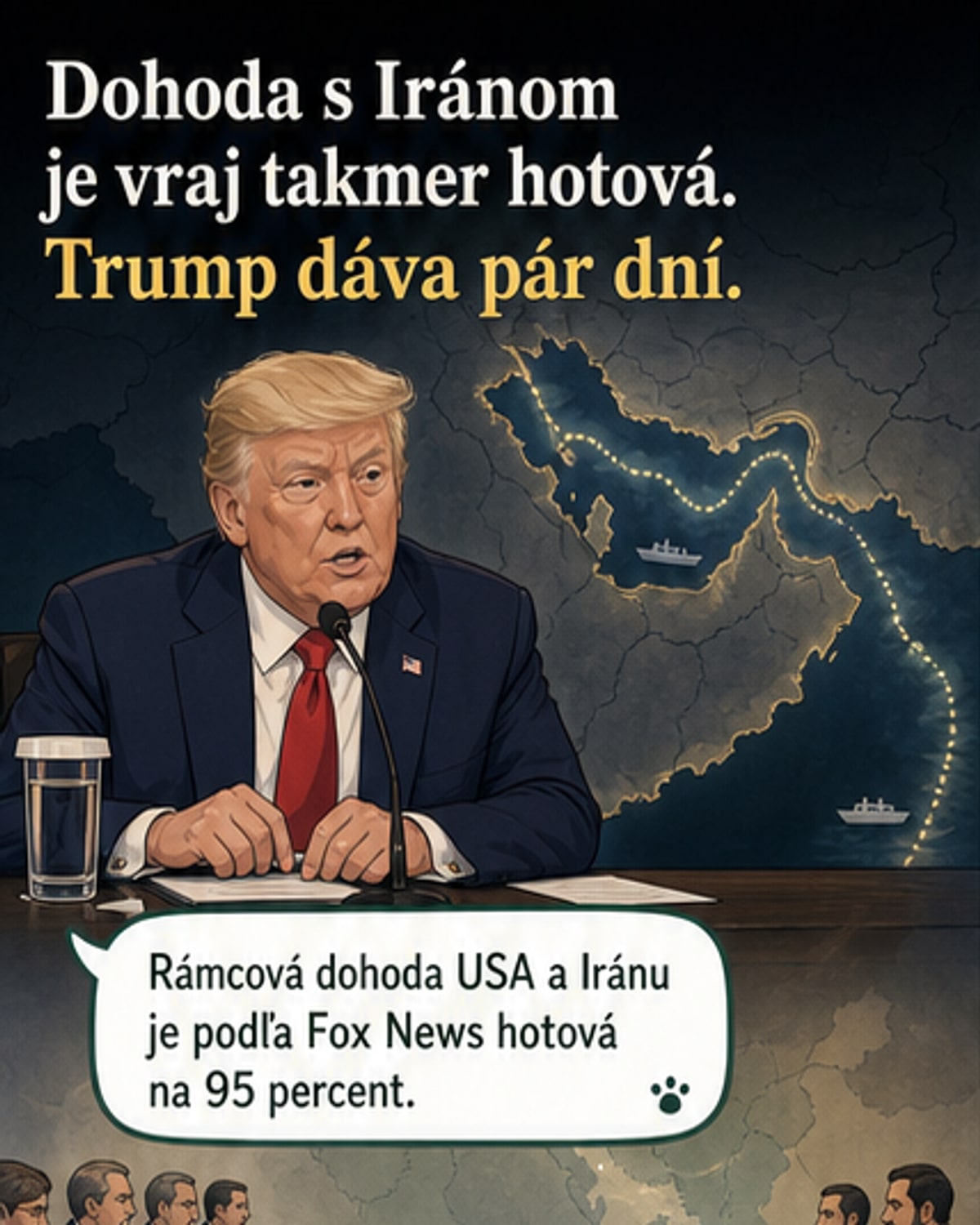 Trump dáva Iránu sedem dní na dohodu