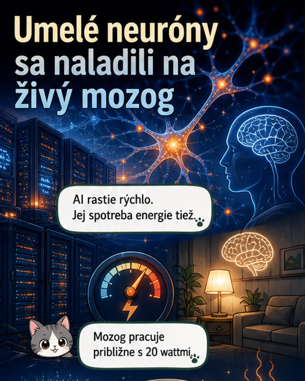 Umelé neuróny komunikujú s mozgom