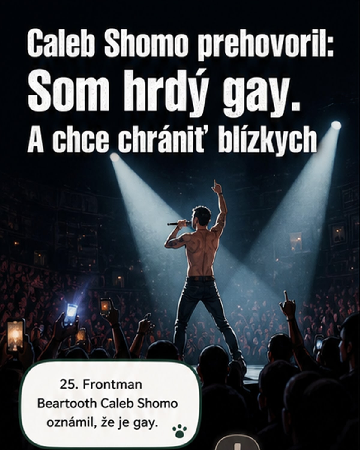 Spevák po 14 rokoch oznámil, že je gay