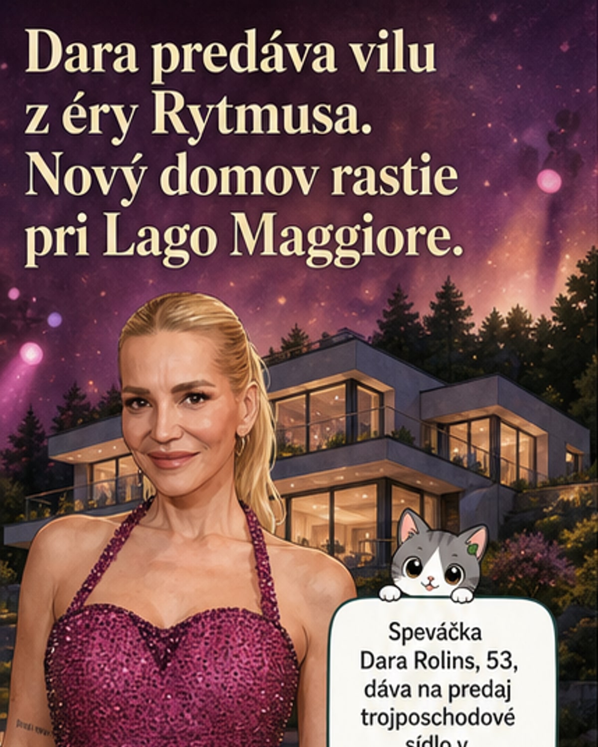 Dara predáva dom s Rytmusom