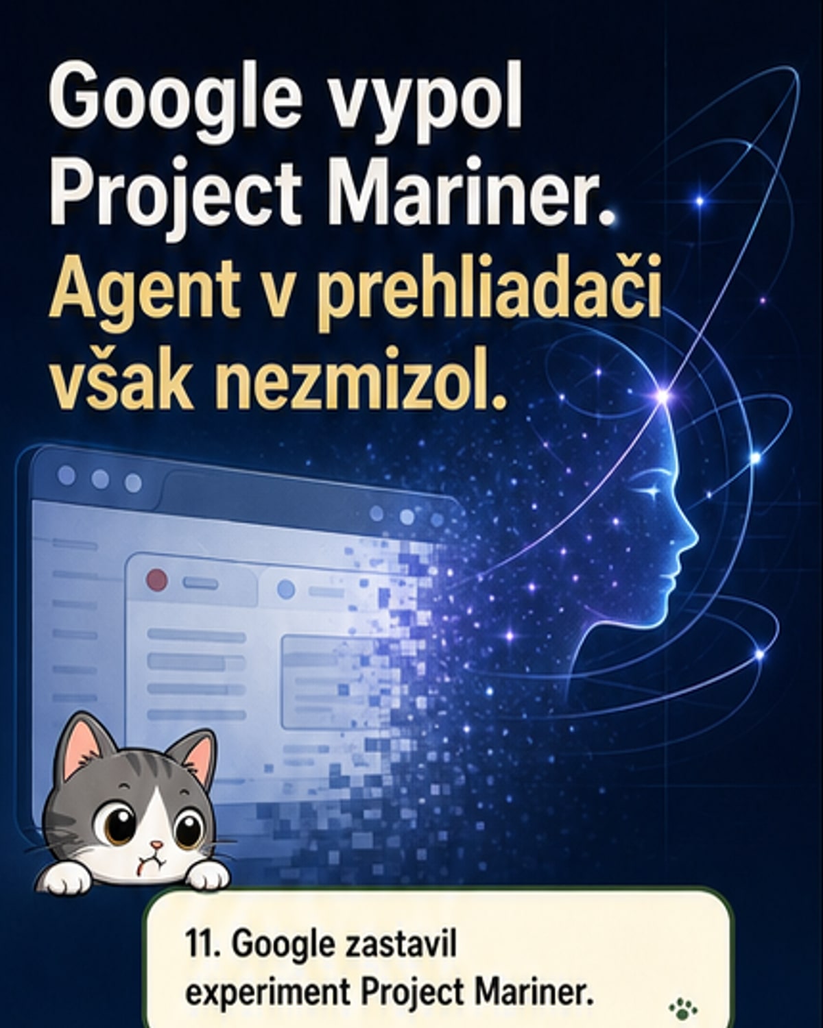 Google ukončil projekt Mariner