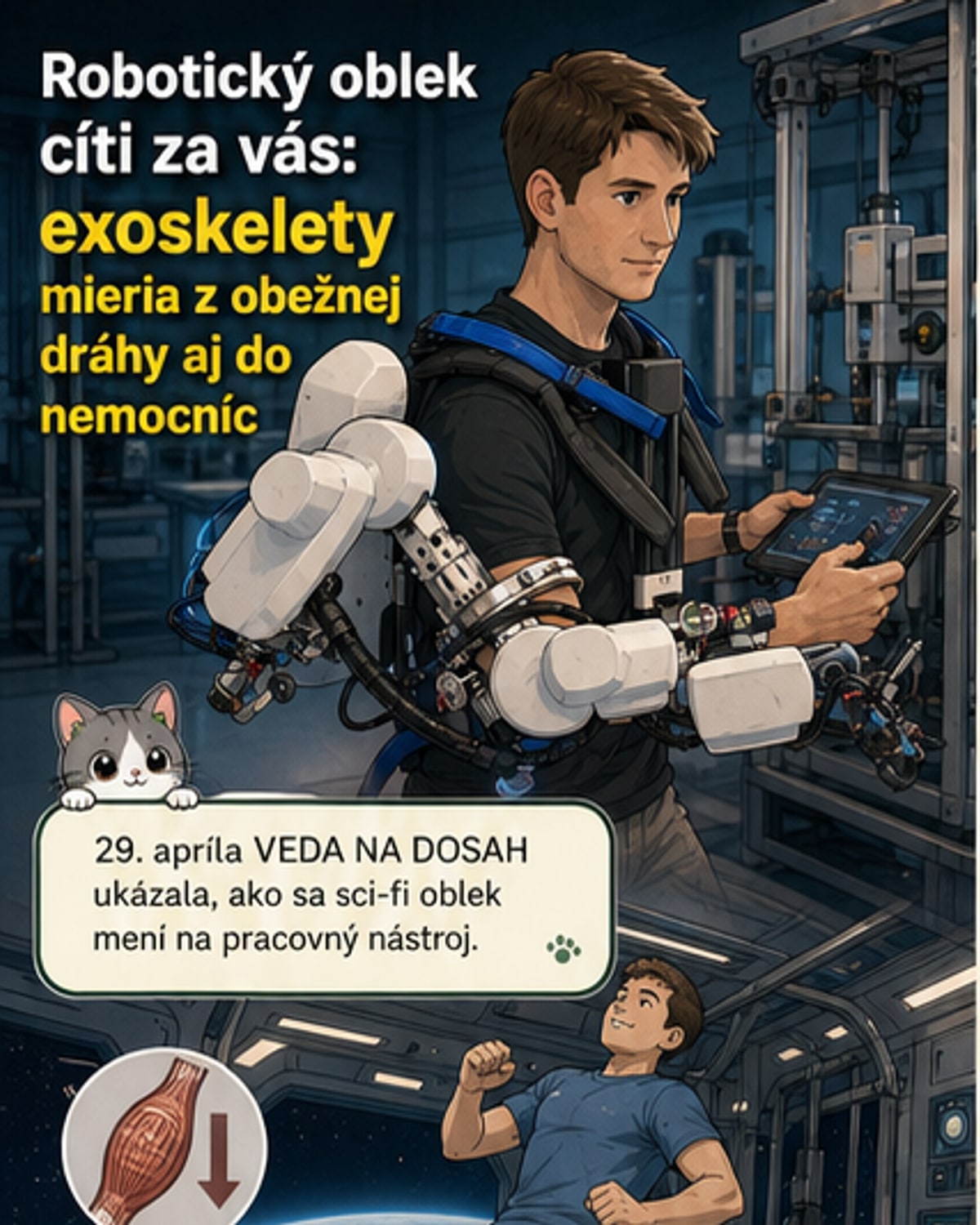 Ako robotické obleky menia vesmír