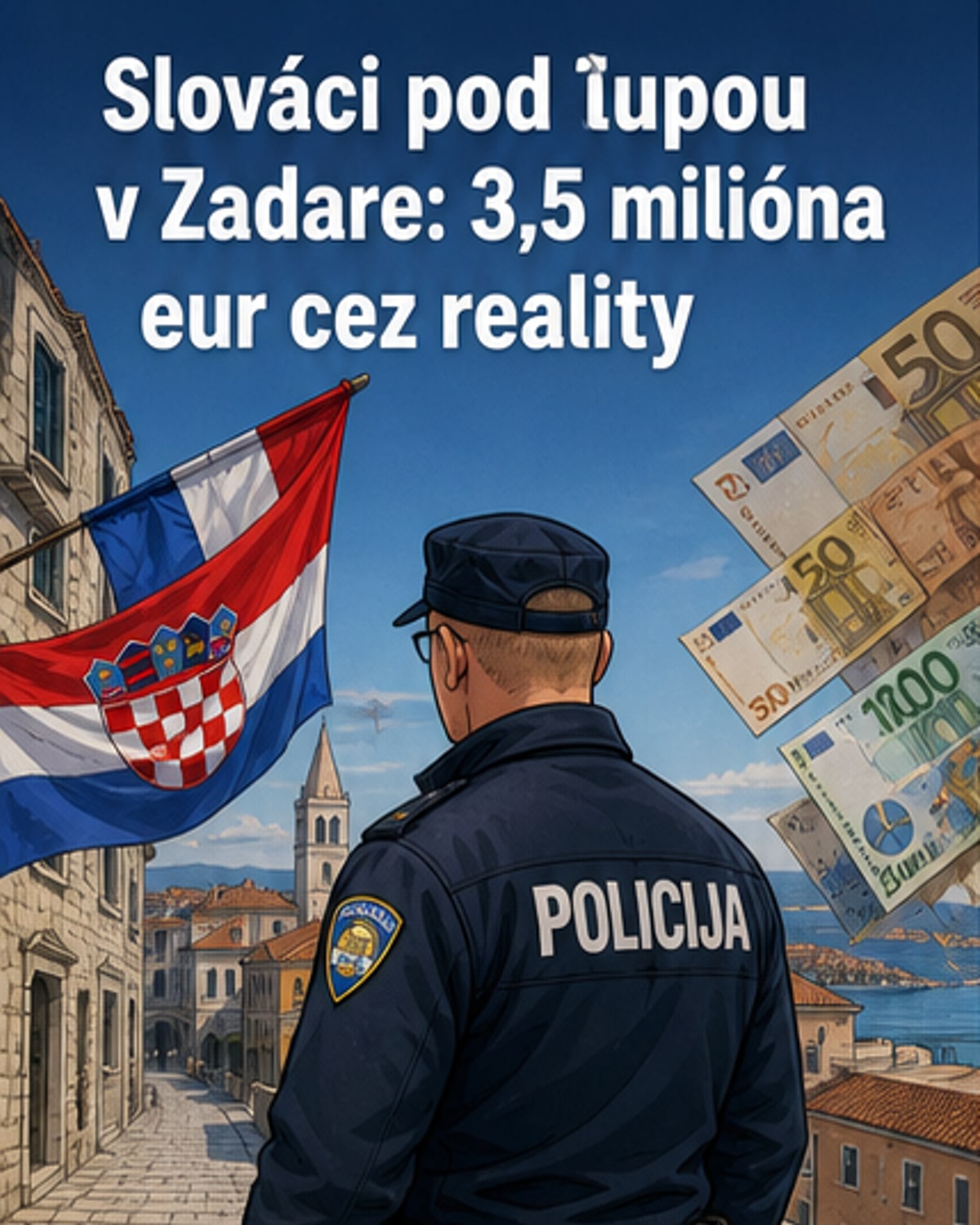 Slováci prali milióny na Jadrane