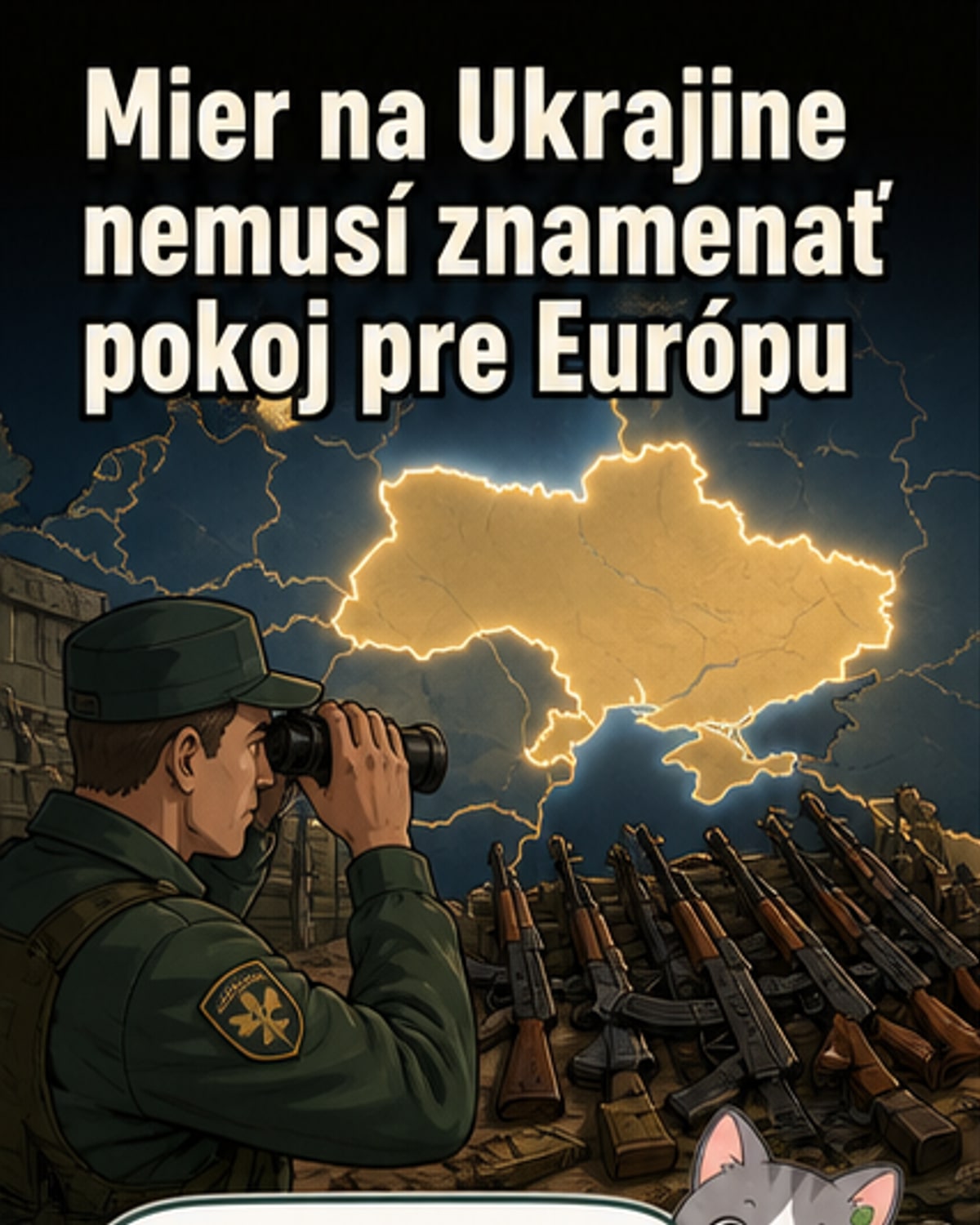 Po vojne na Ukrajine hrozí Európe čierny trh so zbraňami