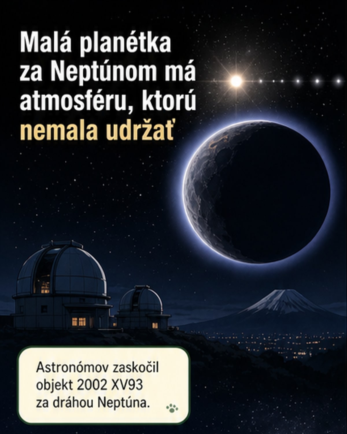 Na malom telesku objavili atmosféru