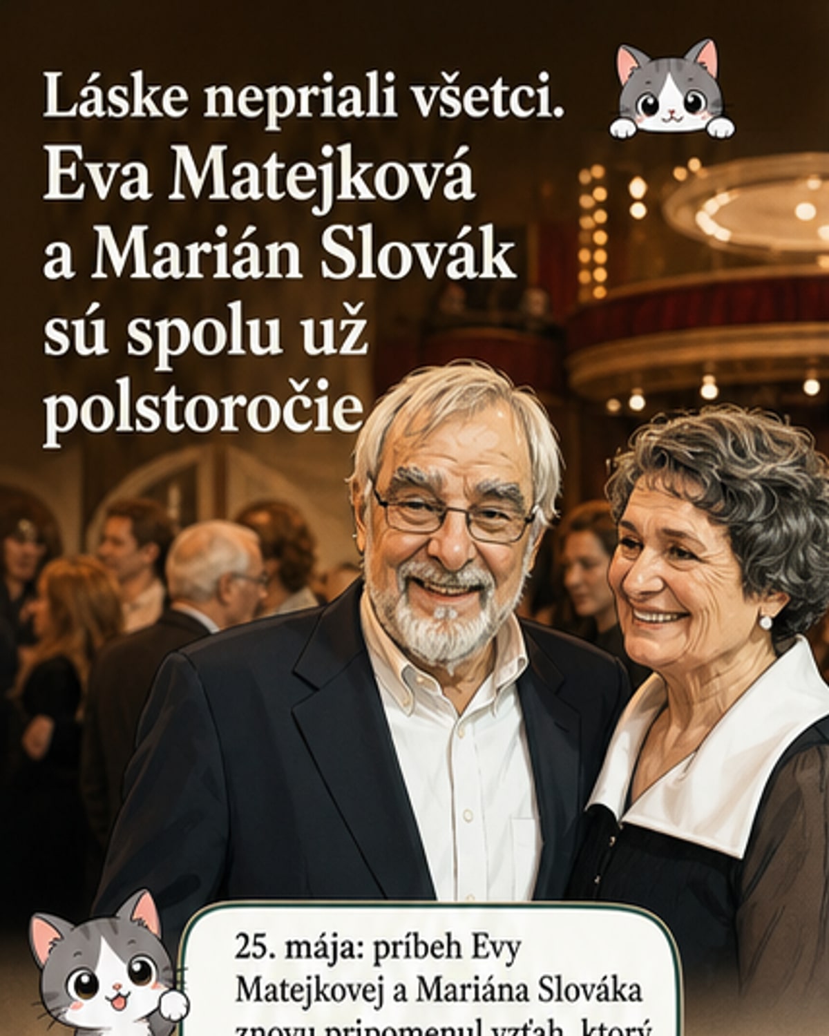 50 rokov spolu v láske aj v divadle