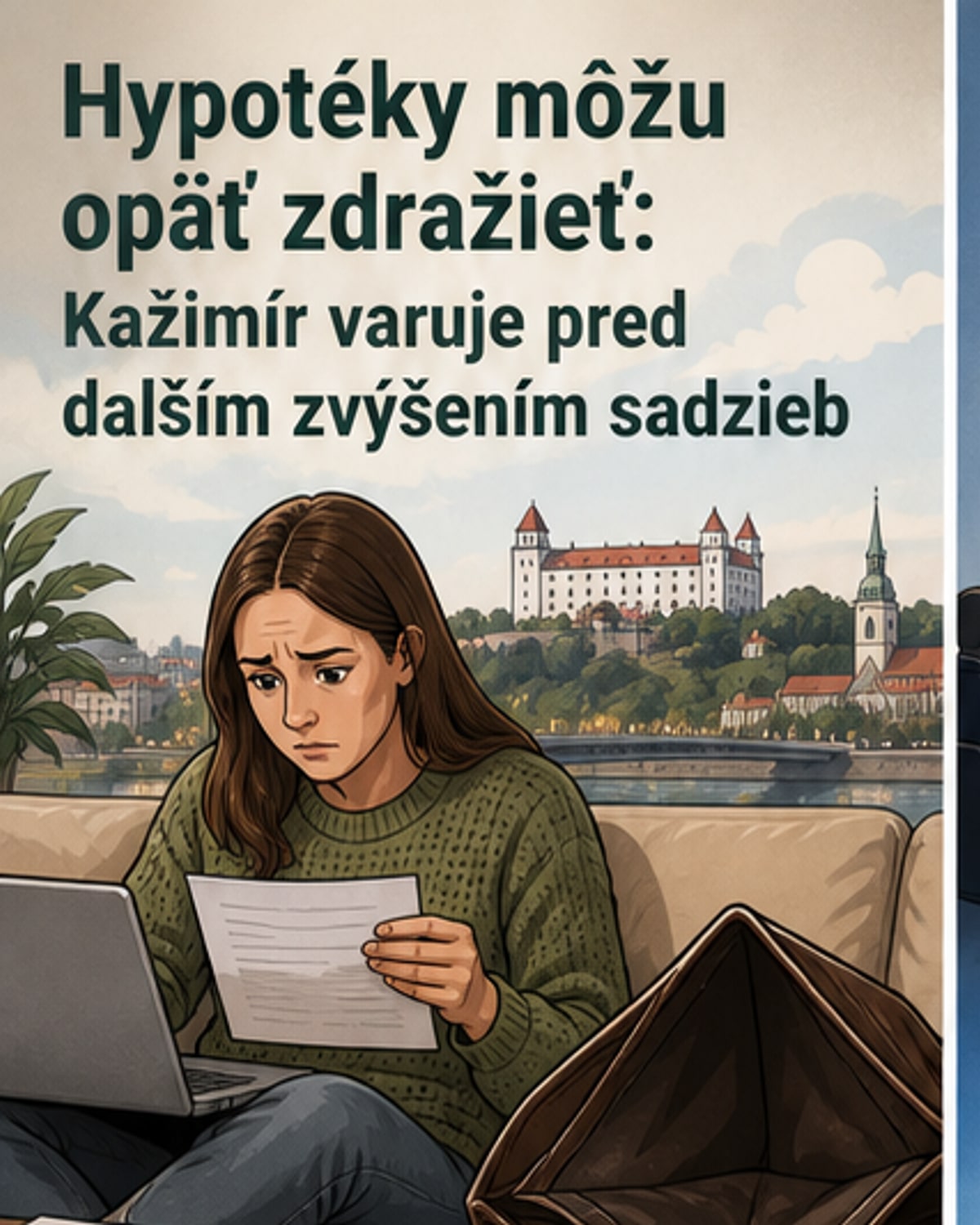 NBS varuje: ďalšie zvyšovanie úrokov je reálne