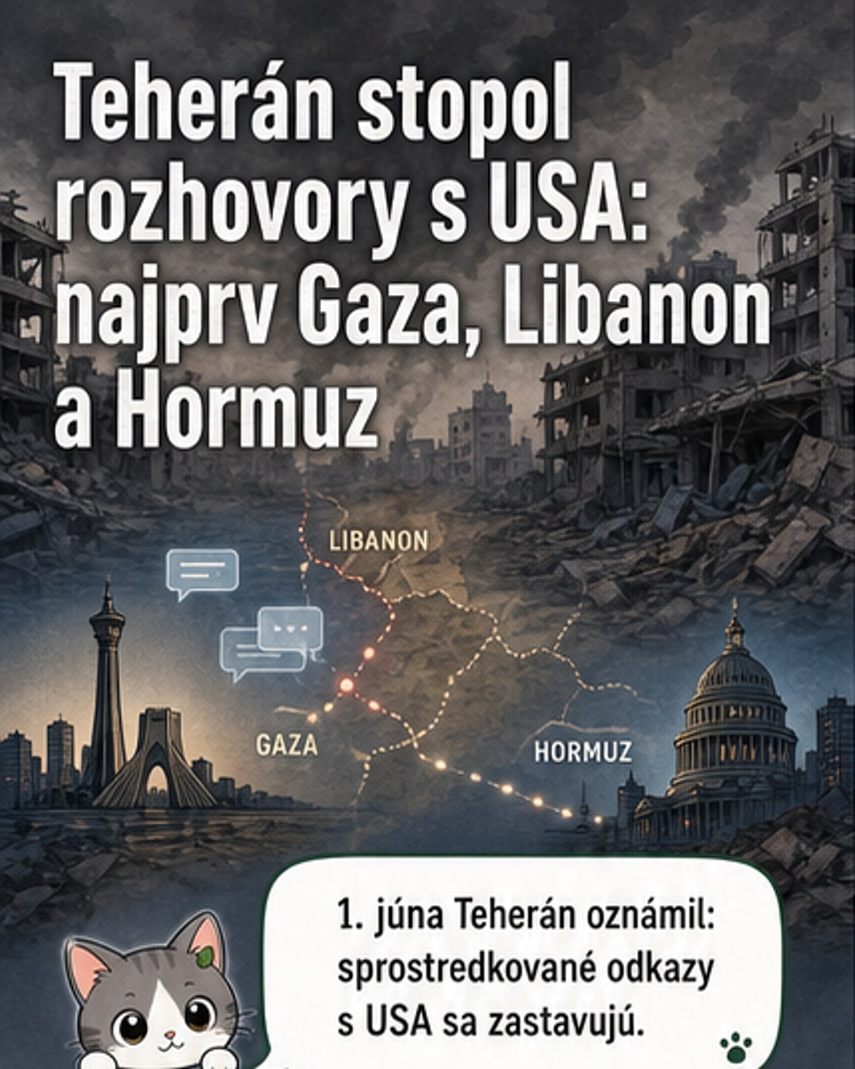 Irán prerušil rokovania s USA