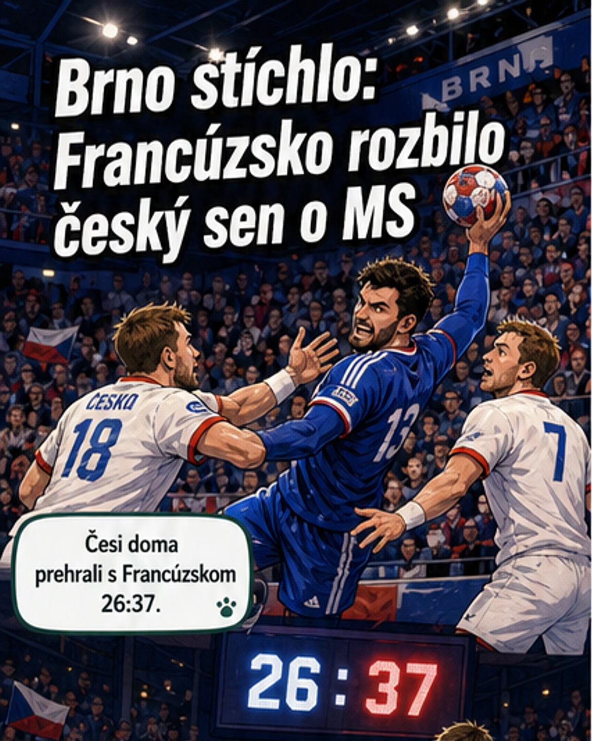 Česko schytalo facku doma