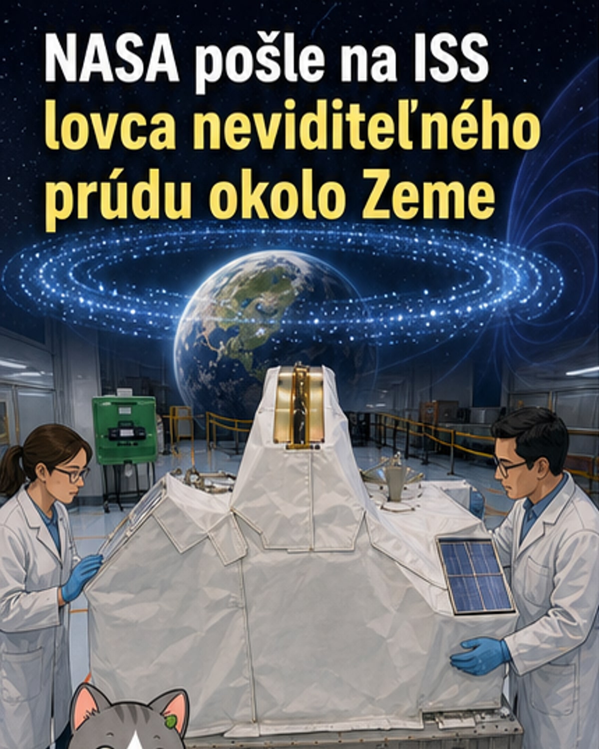 NASA skúma neviditeľný prúd okolo Zeme