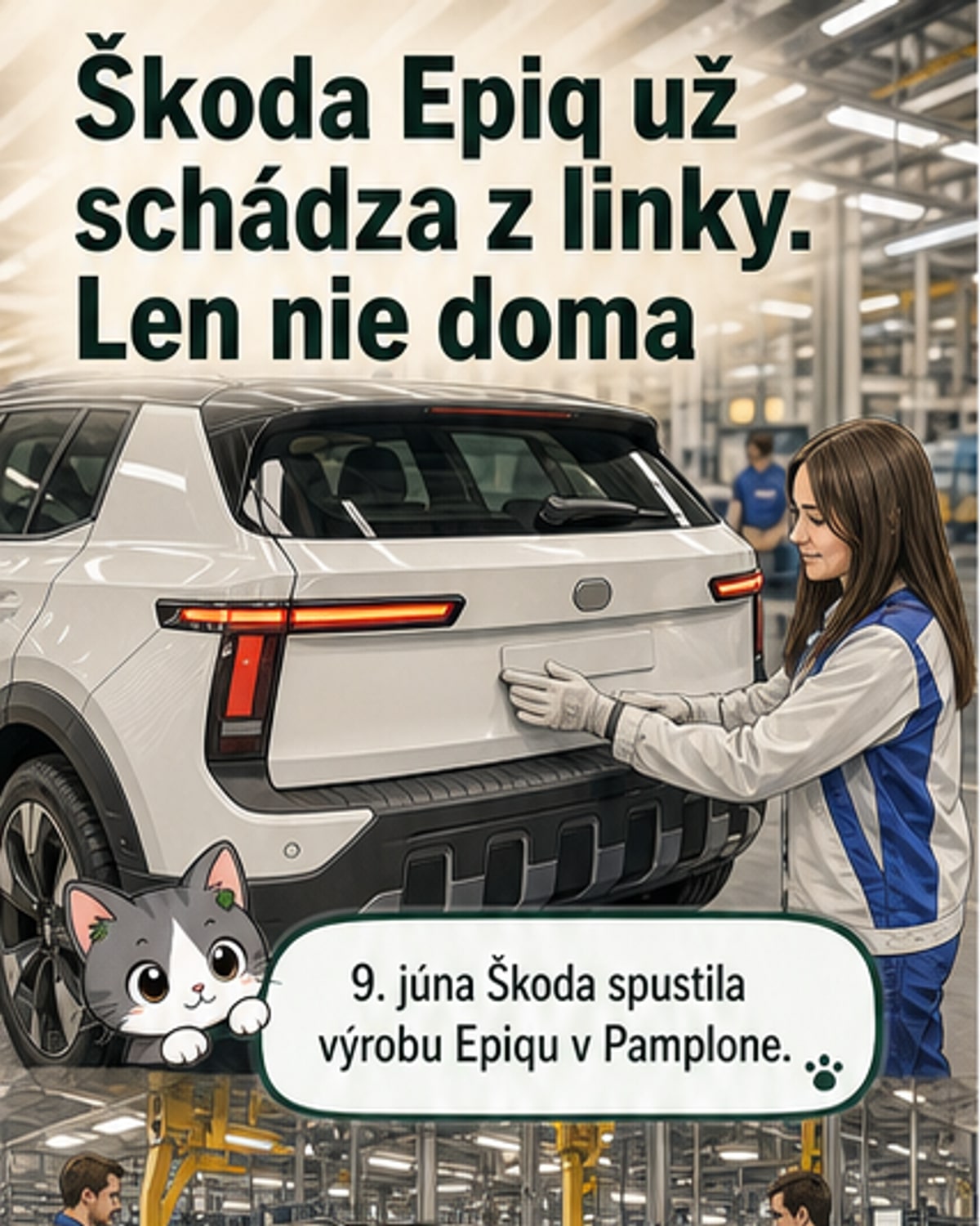 Škoda Epiq už schádza z pásu