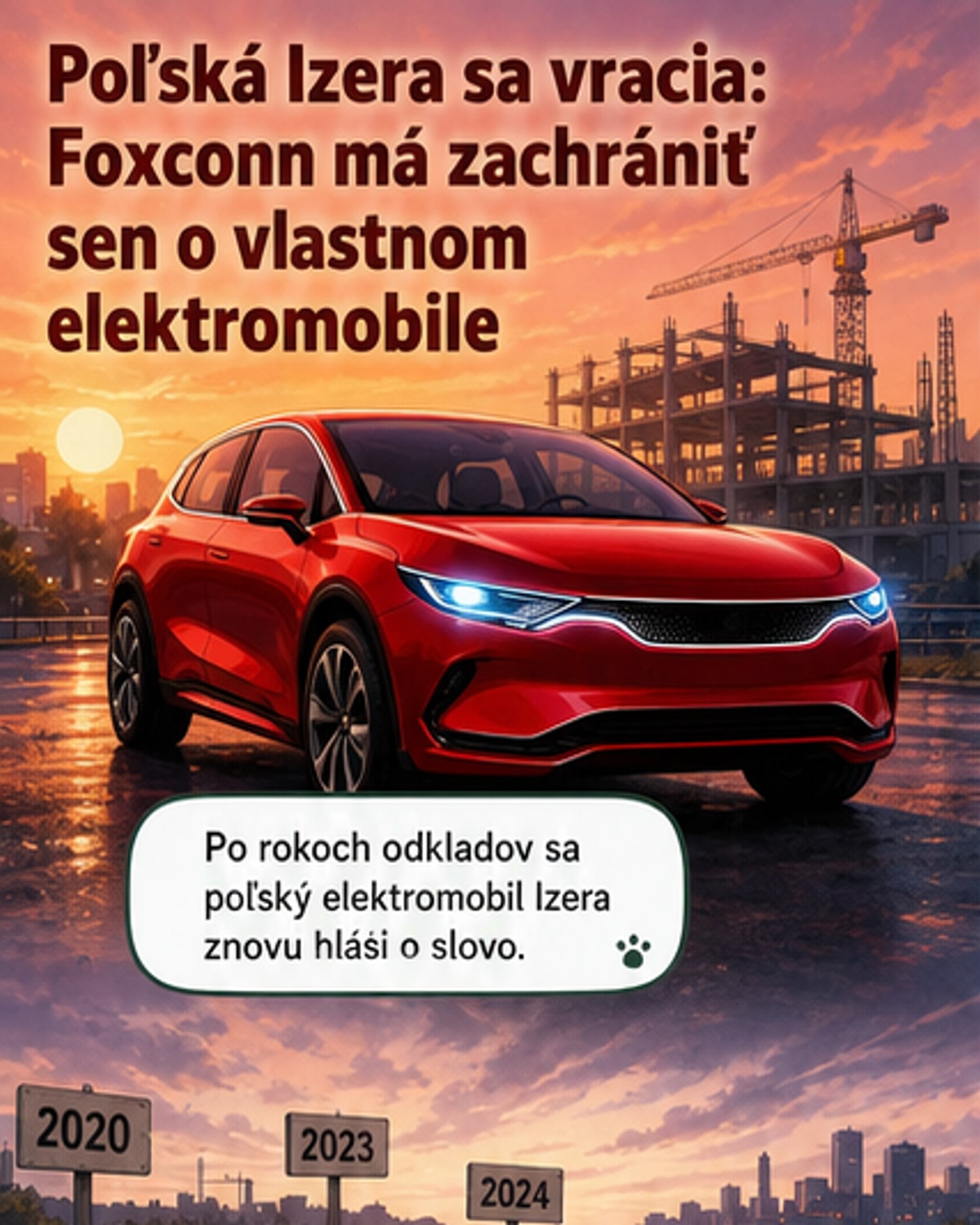 Poľsko a Foxconn spoločne na e-mobilitu