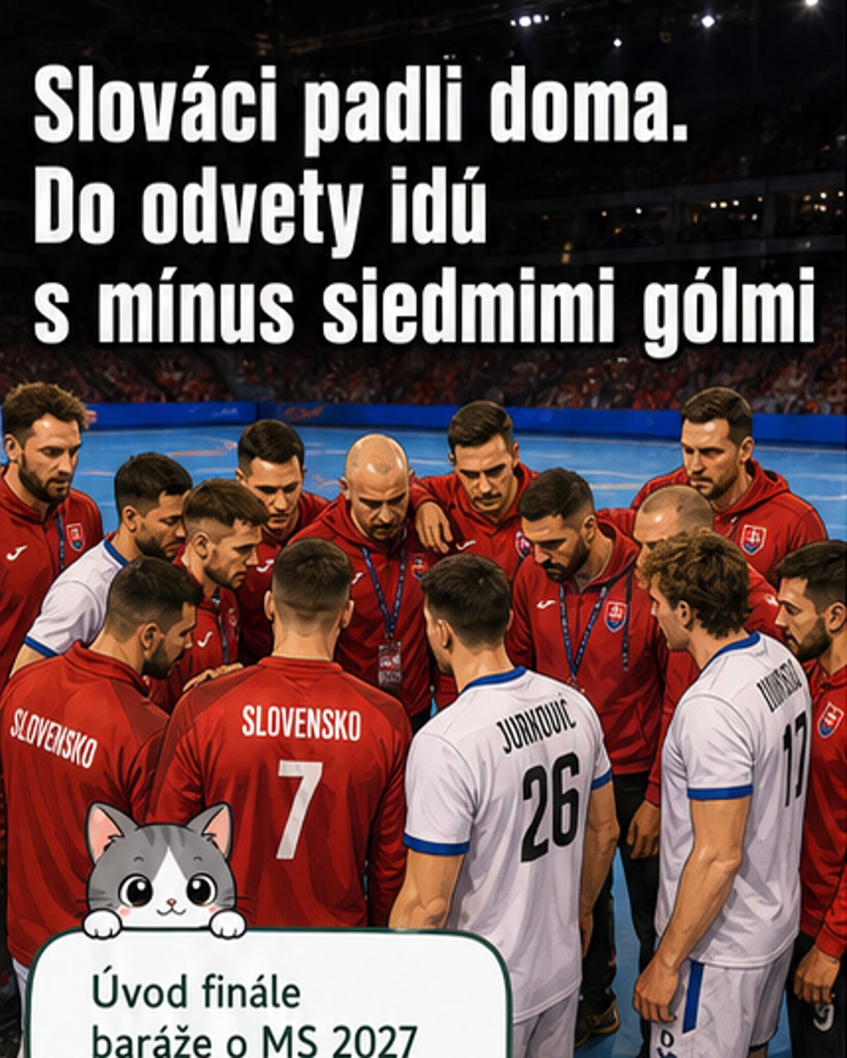 Slovensko prehralo baráž o MS
