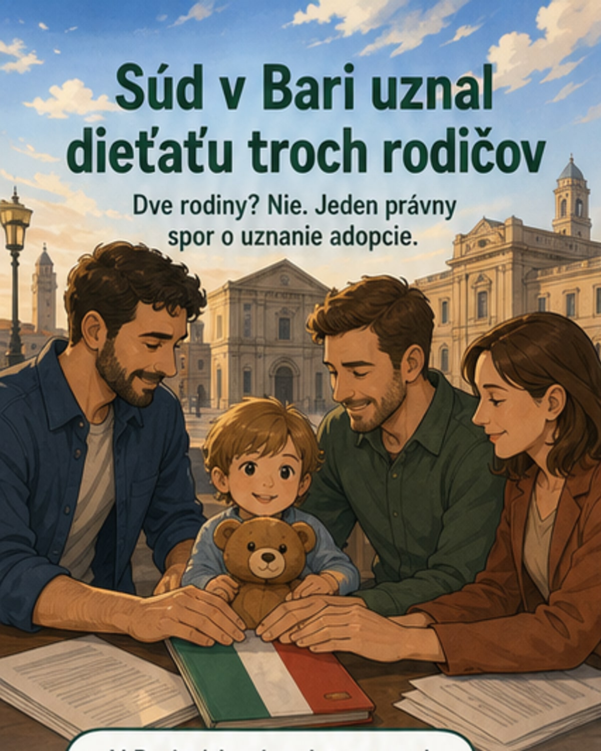 Súd uznaný: Dieťa má troch rodičov