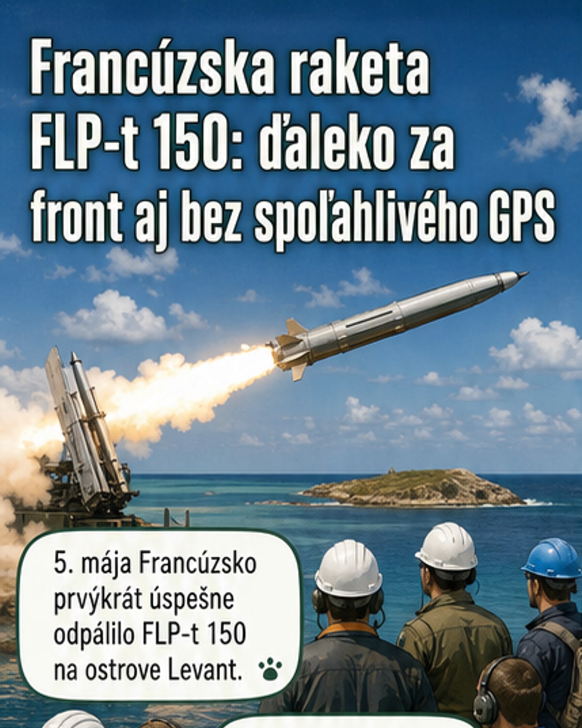 Francúzsko vystrelilo novú raketu