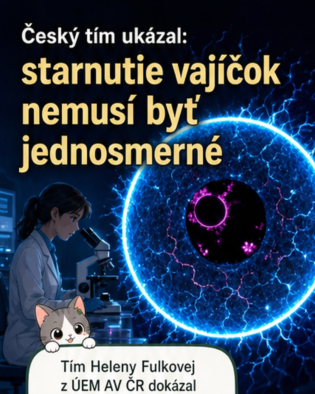 Starnutie vajíčok možno zvrátiť