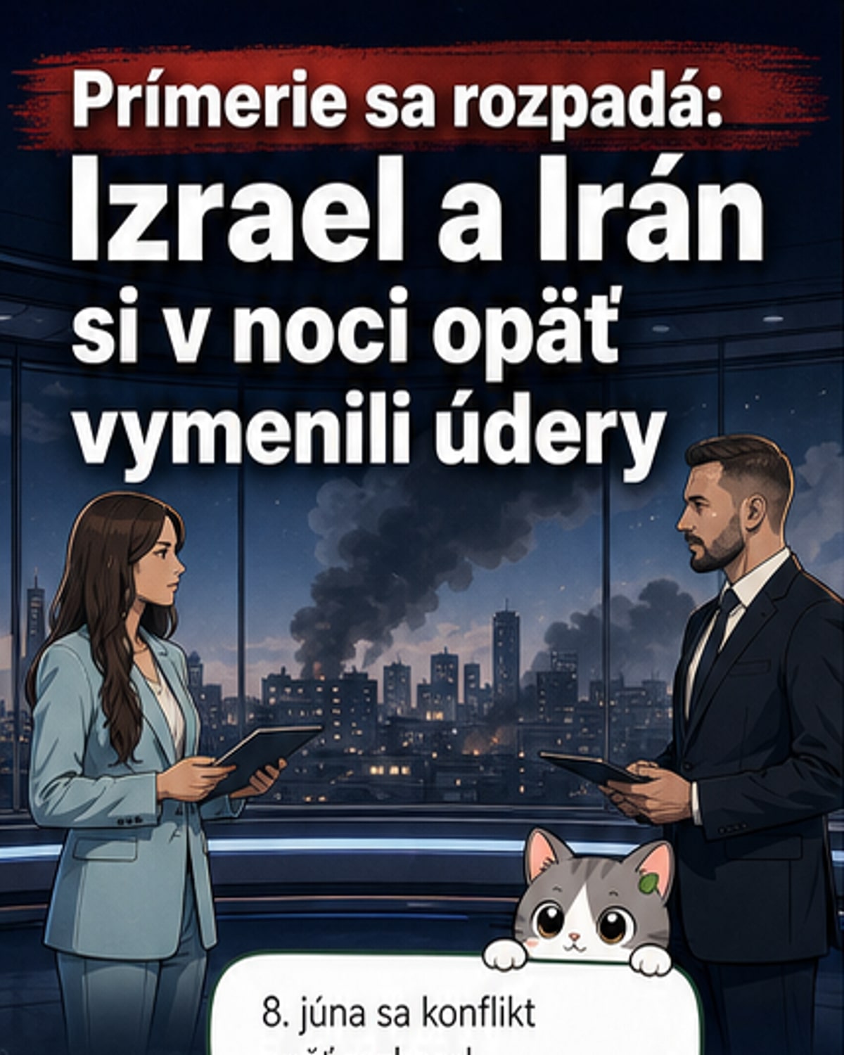 Izrael a Irán si vymenili údery