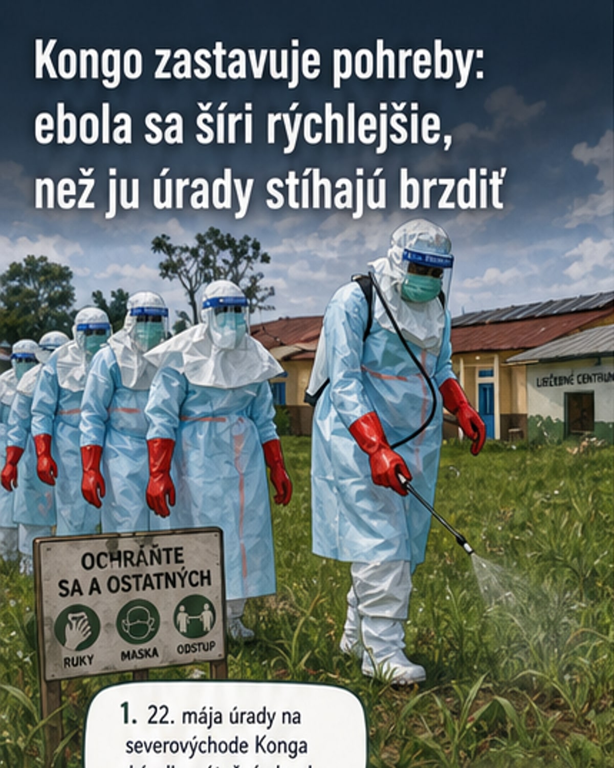 Kongo zakázalo smútočné obrady kvôli ebole
