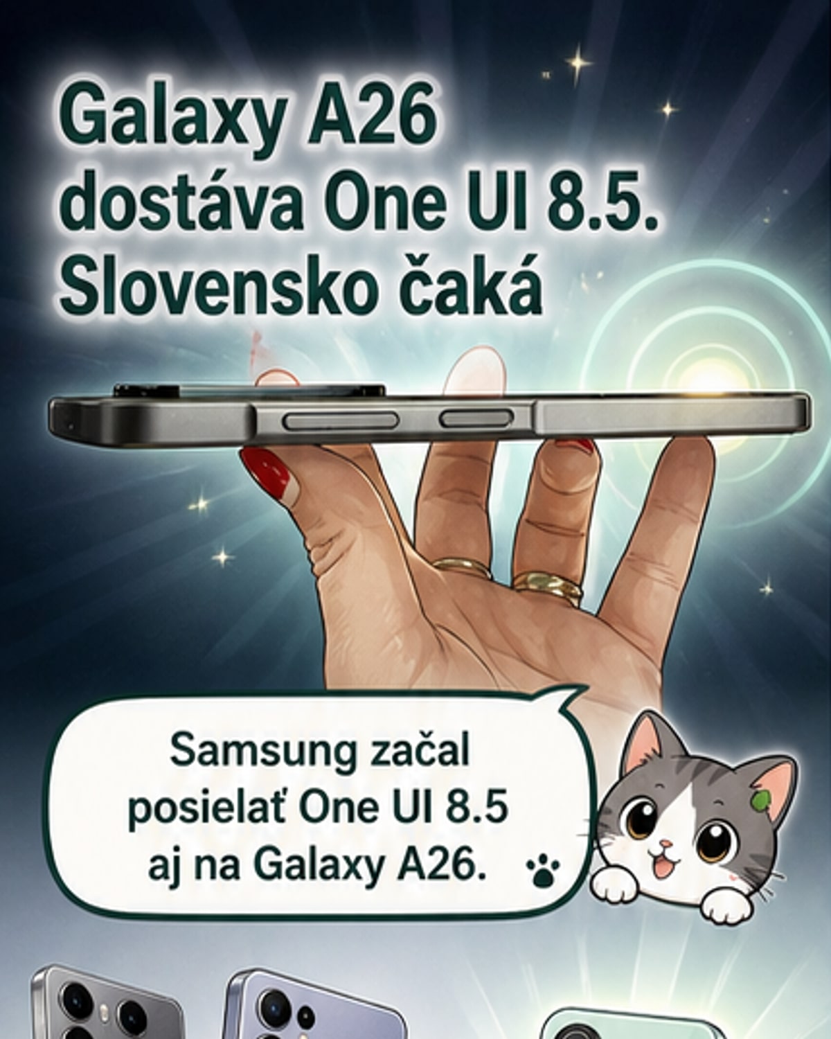 Galaxy A26 dostáva One UI 8.5