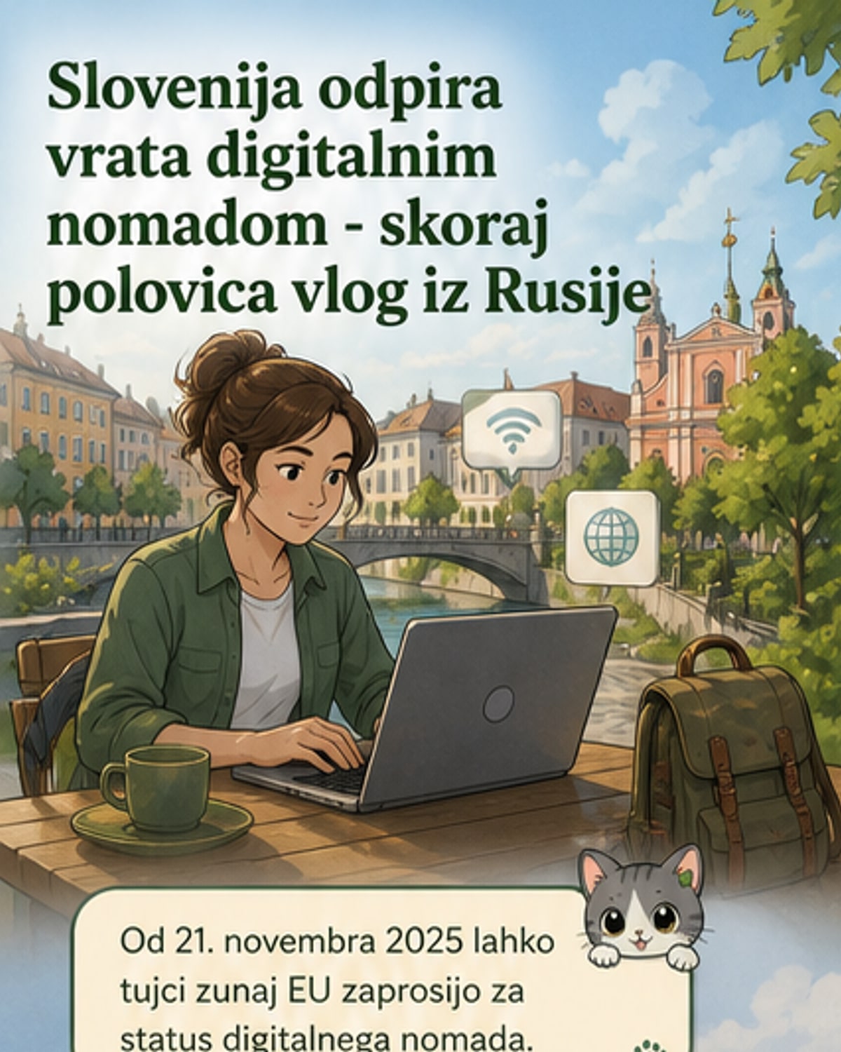 Slovenija privablja digitalne nomade