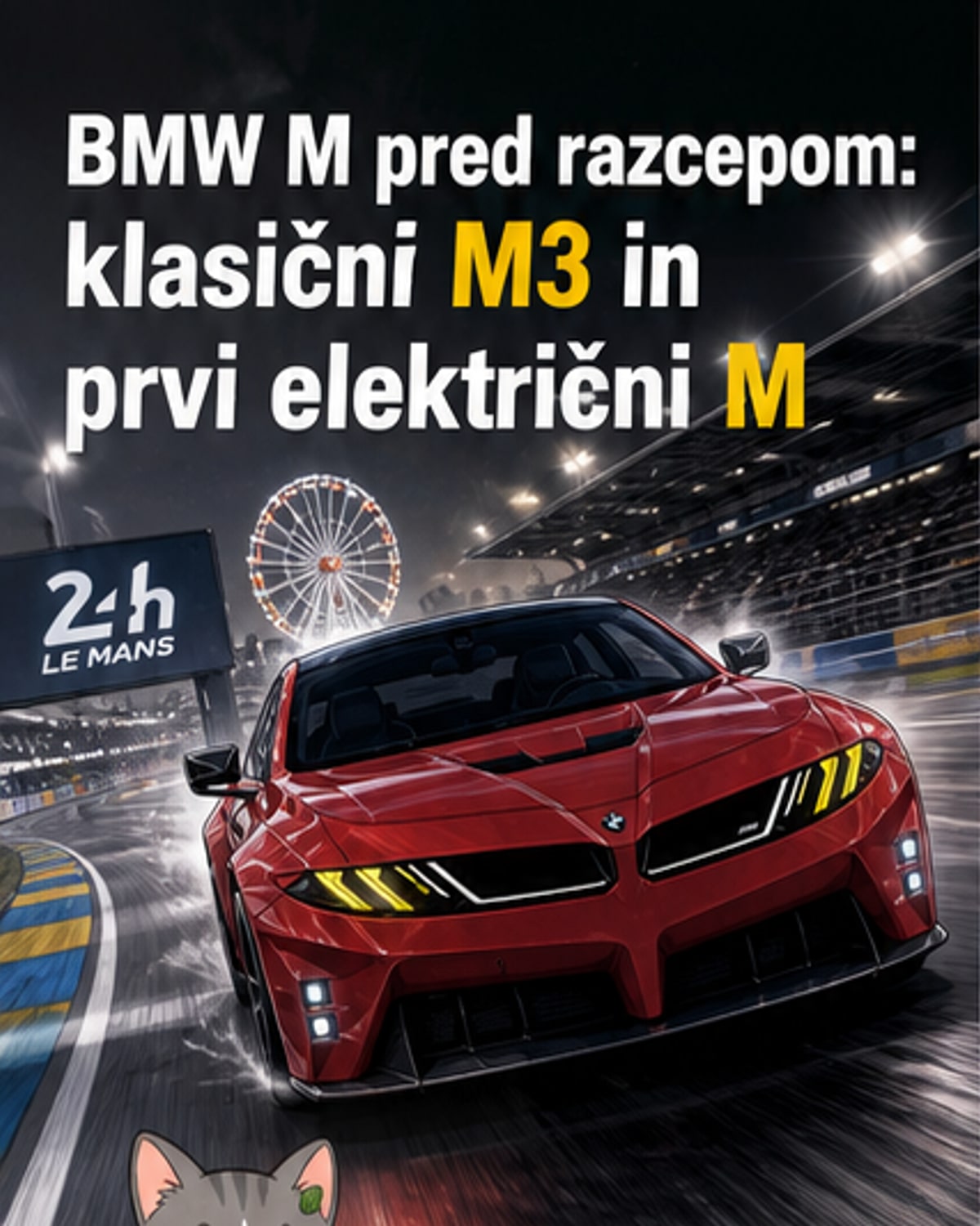 BMW razkril električni M3