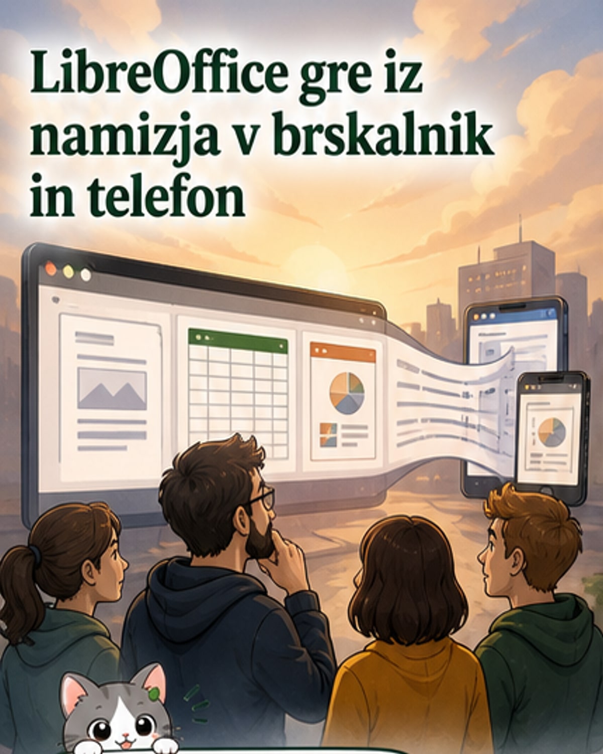 LibreOffice gre na splet in mobilne naprave