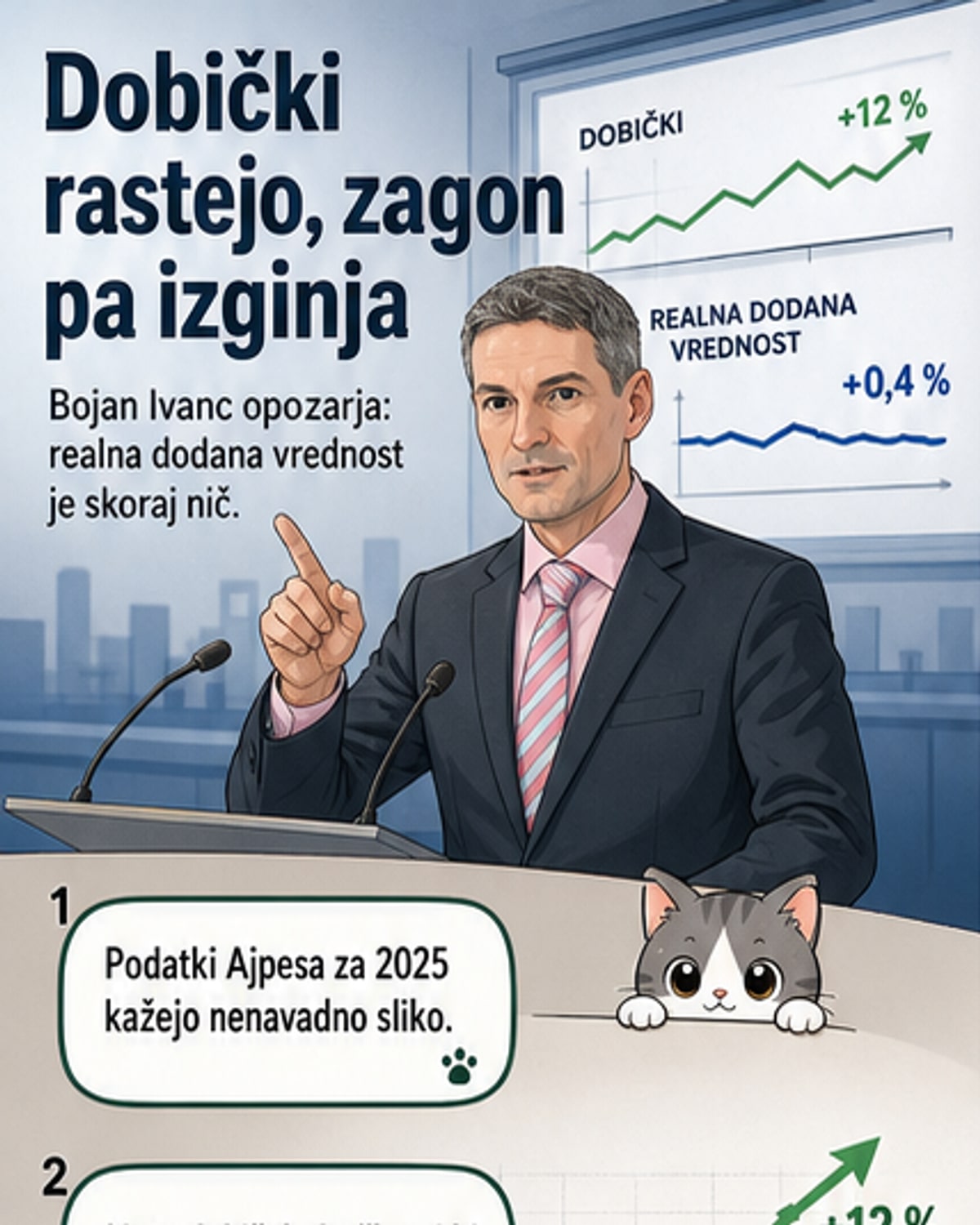 Slovensko gospodarstvo izgublja zagon