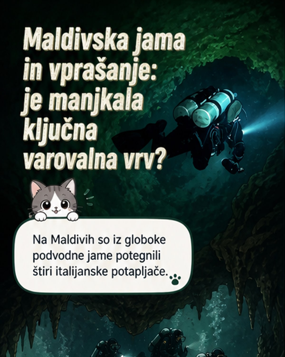 Našli trupla v globoki jami