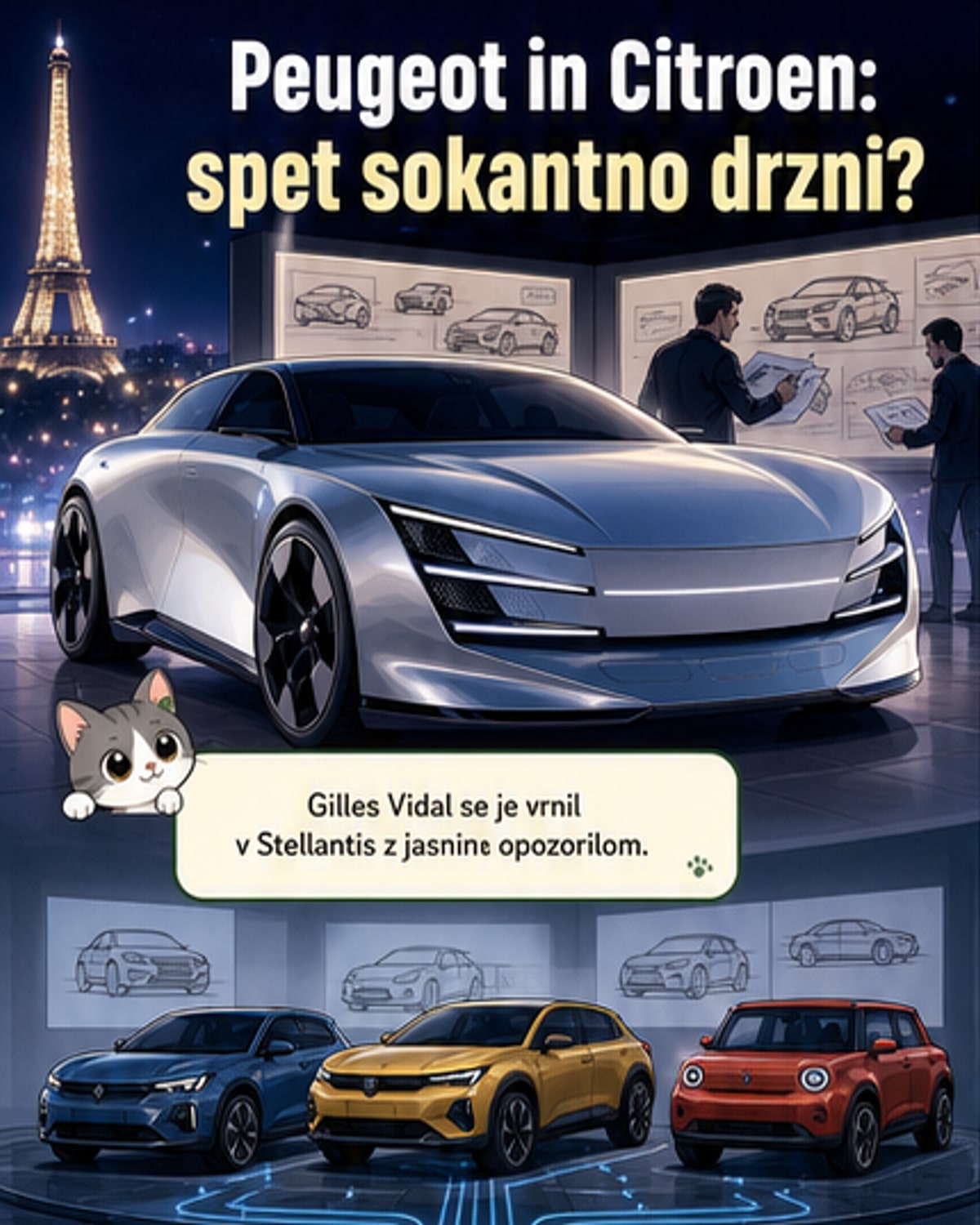 Peugeot in Citroën znova drznejša