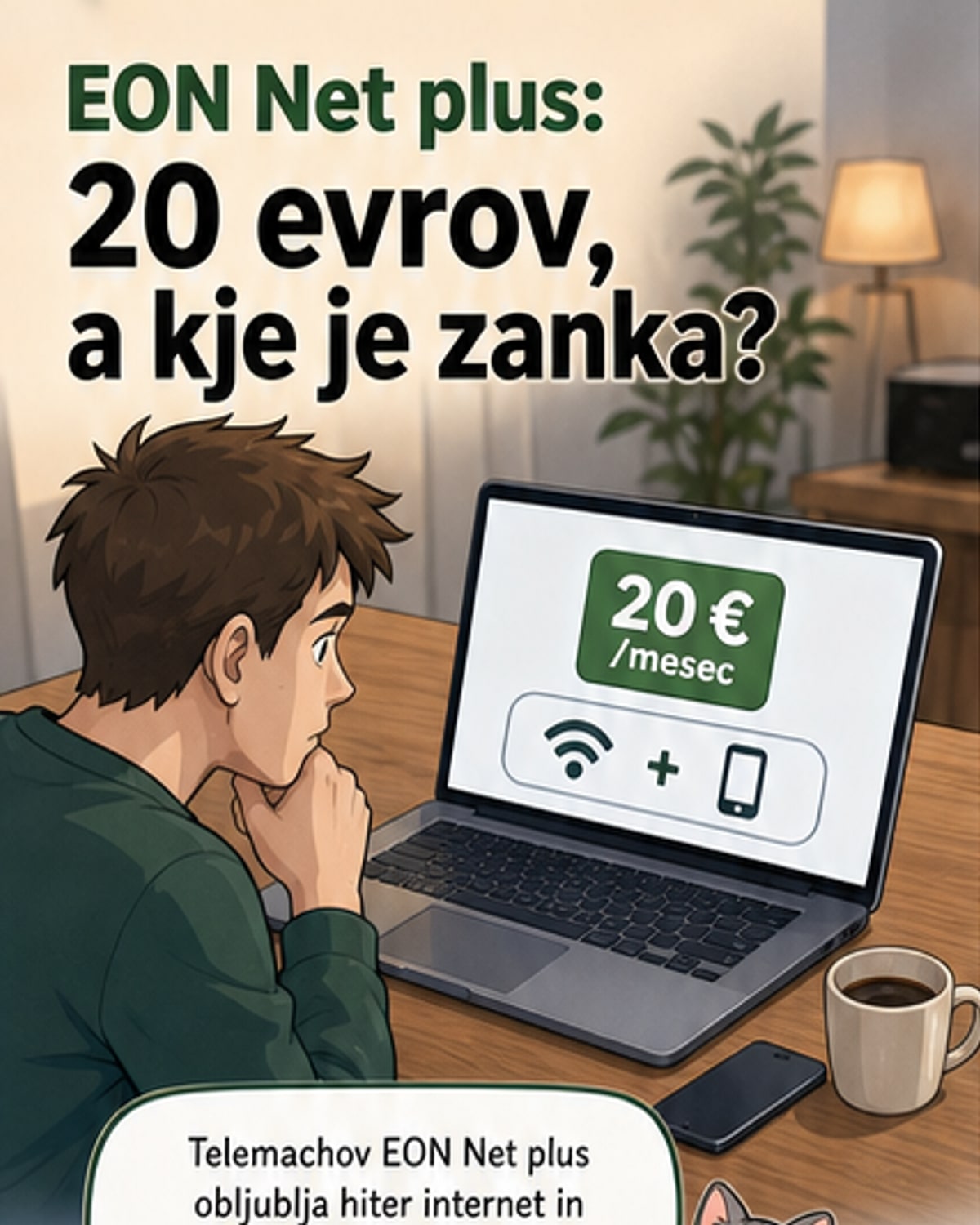Kakšen je drobni tisk novih »lahkih« paketov EON?