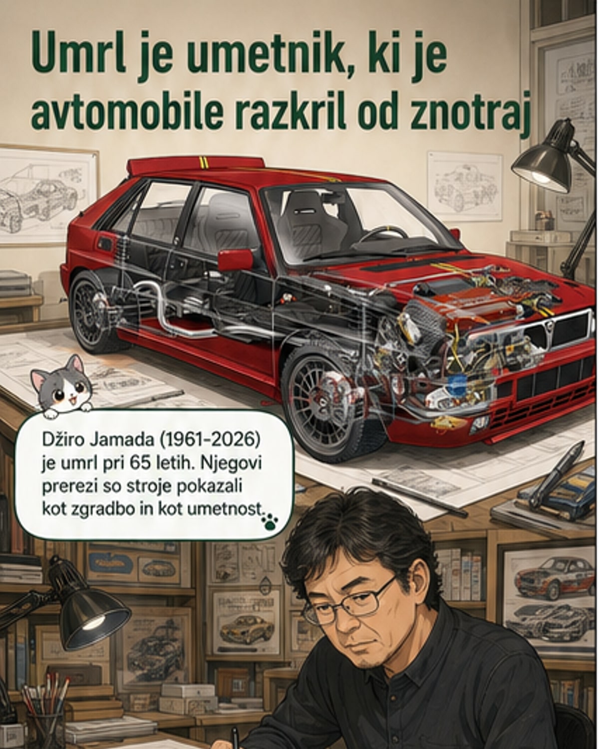 Umrél mojster tehničnih prerezov