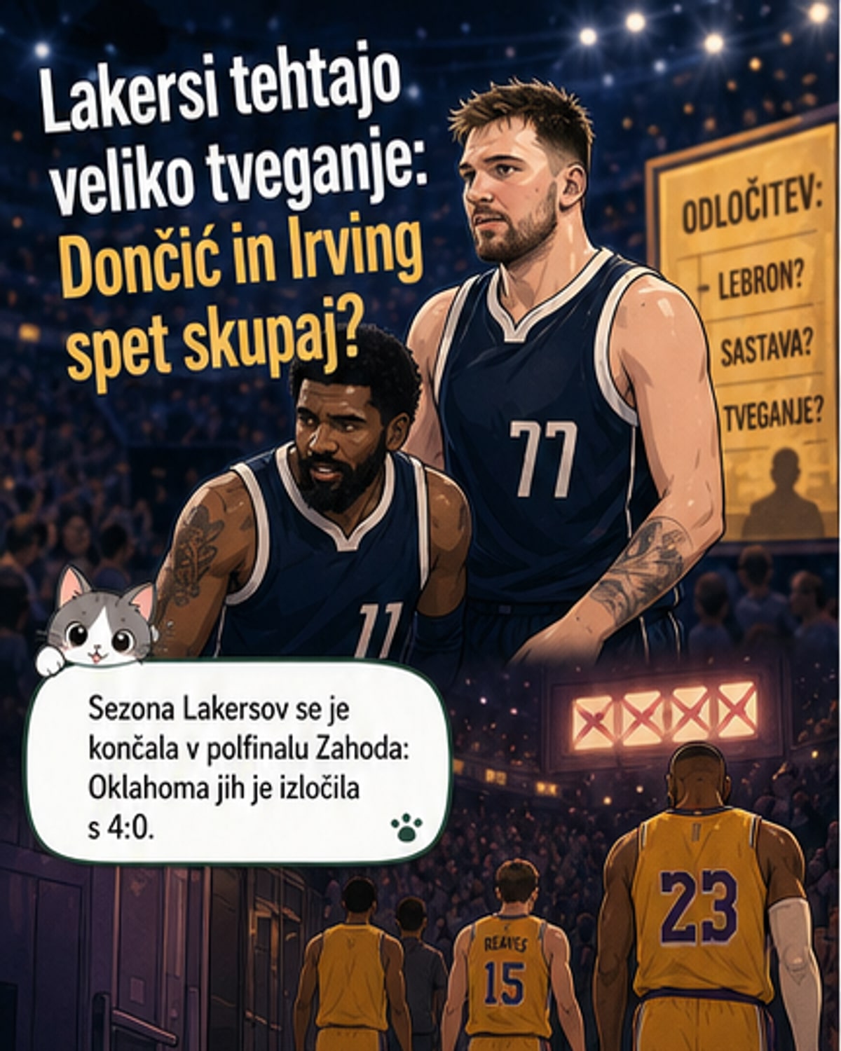 Dončić in Irving ponovno skupaj?