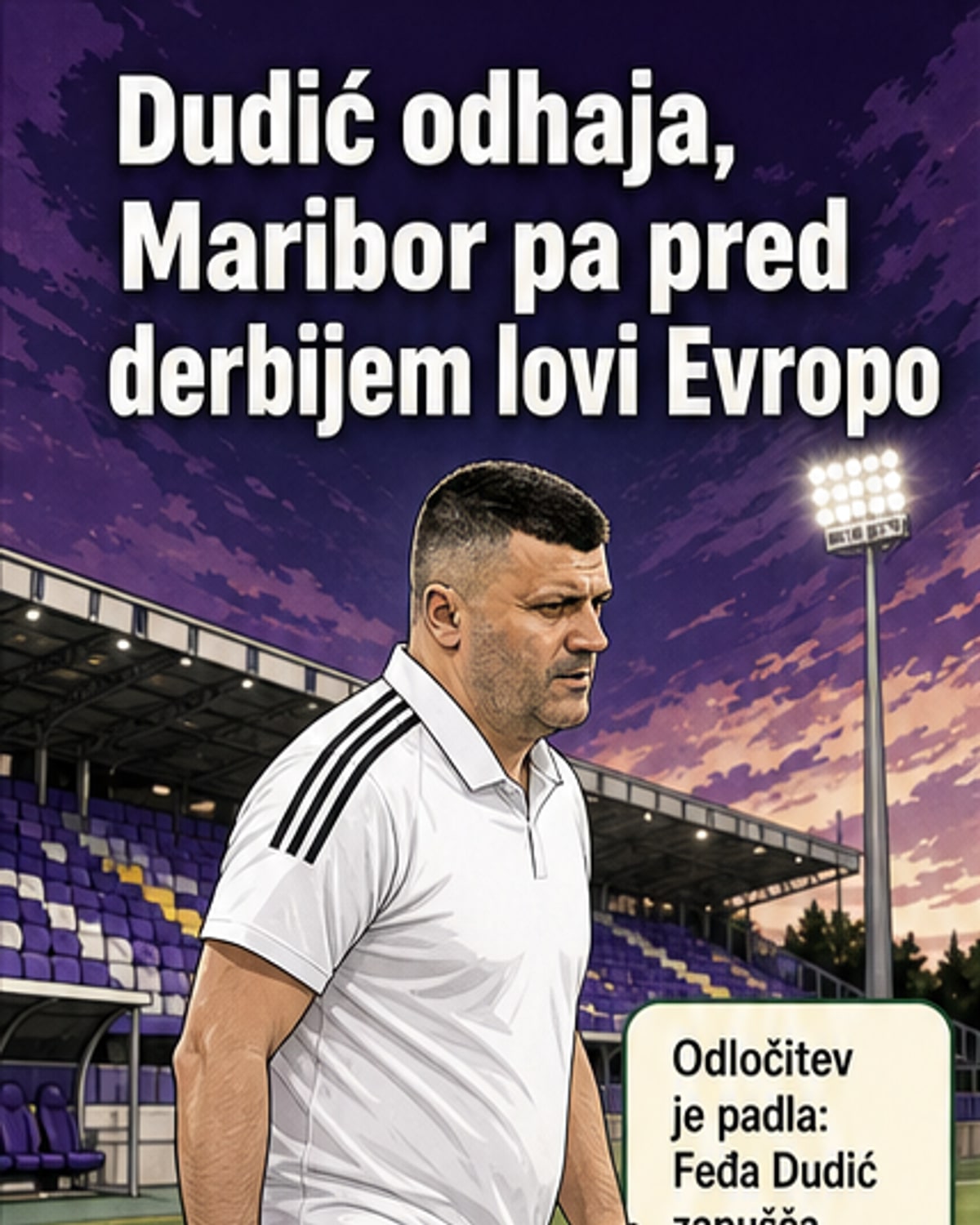 Dudić odstopil, Pirih prevzel Maribor