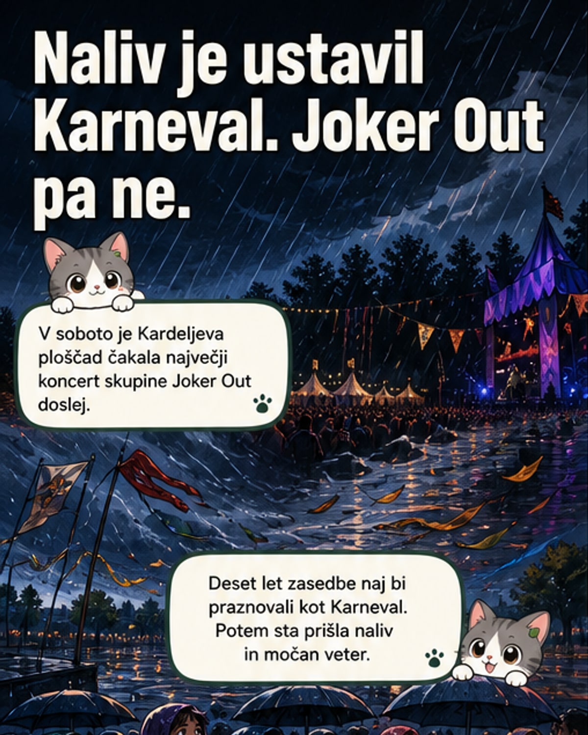 Joker Out: Deset let, en spektakel