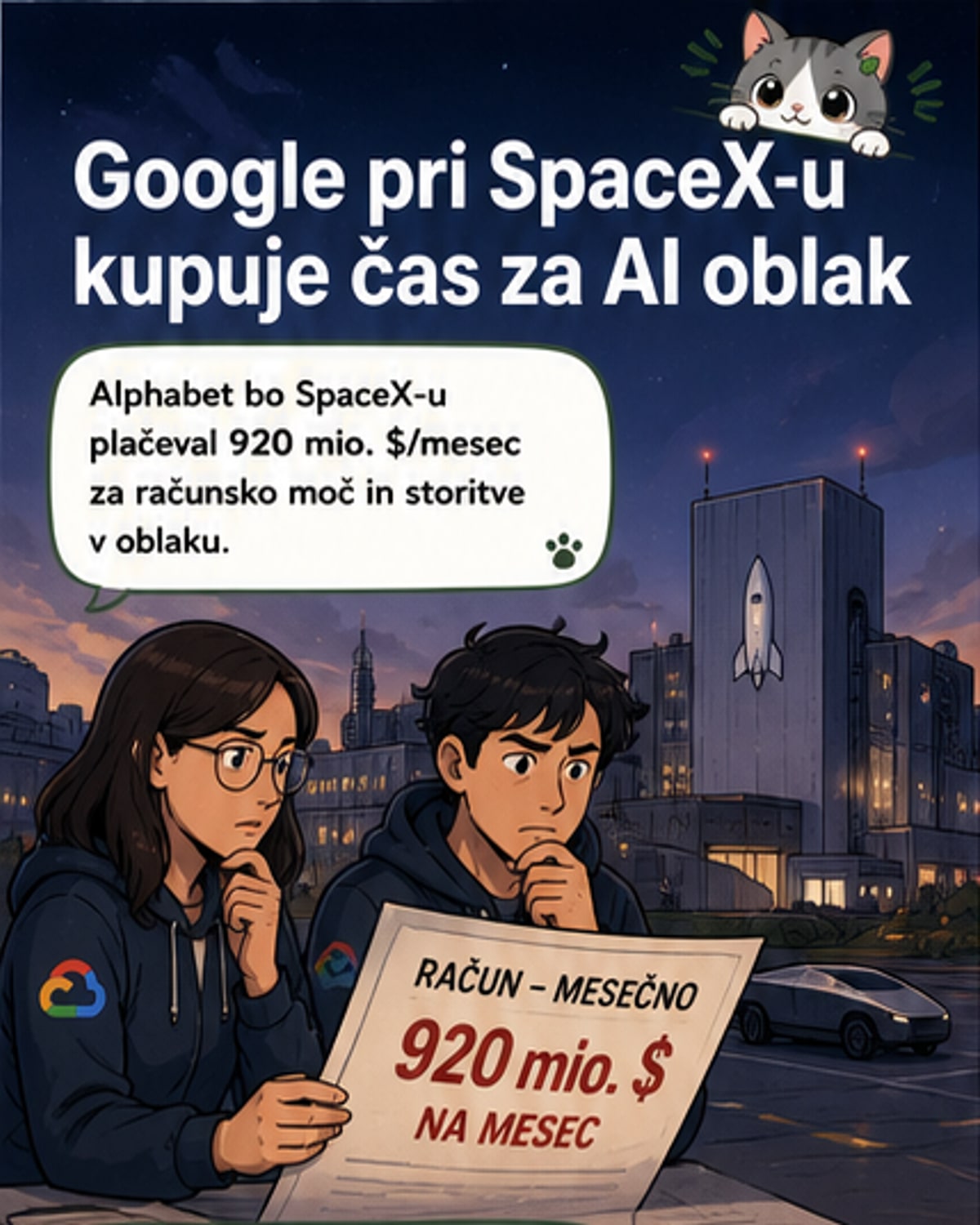 Google plačuje 920 milijonov $ mesečno