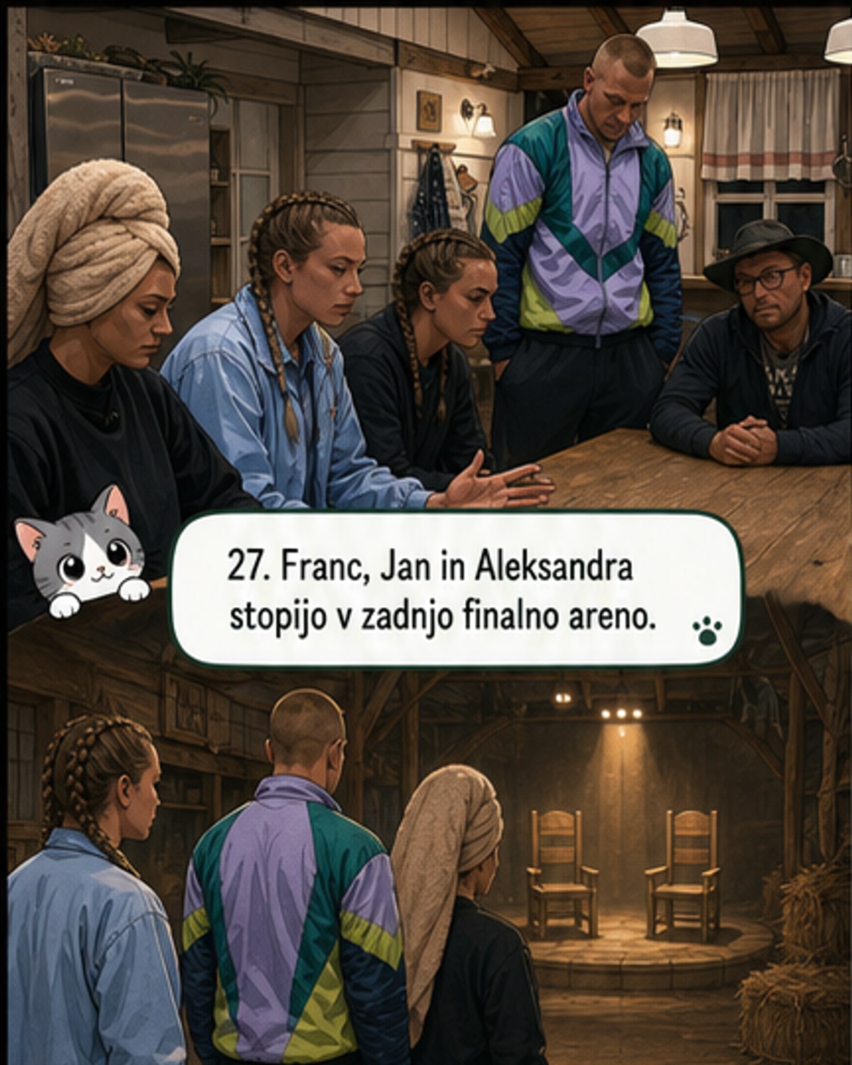 Trije za dve mesti