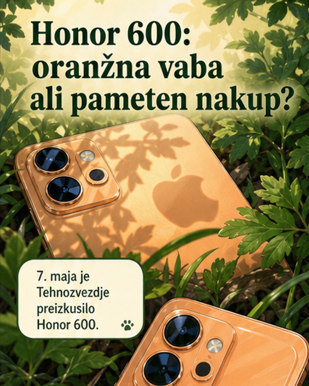 Honor 600: Oranžna je nova črna?