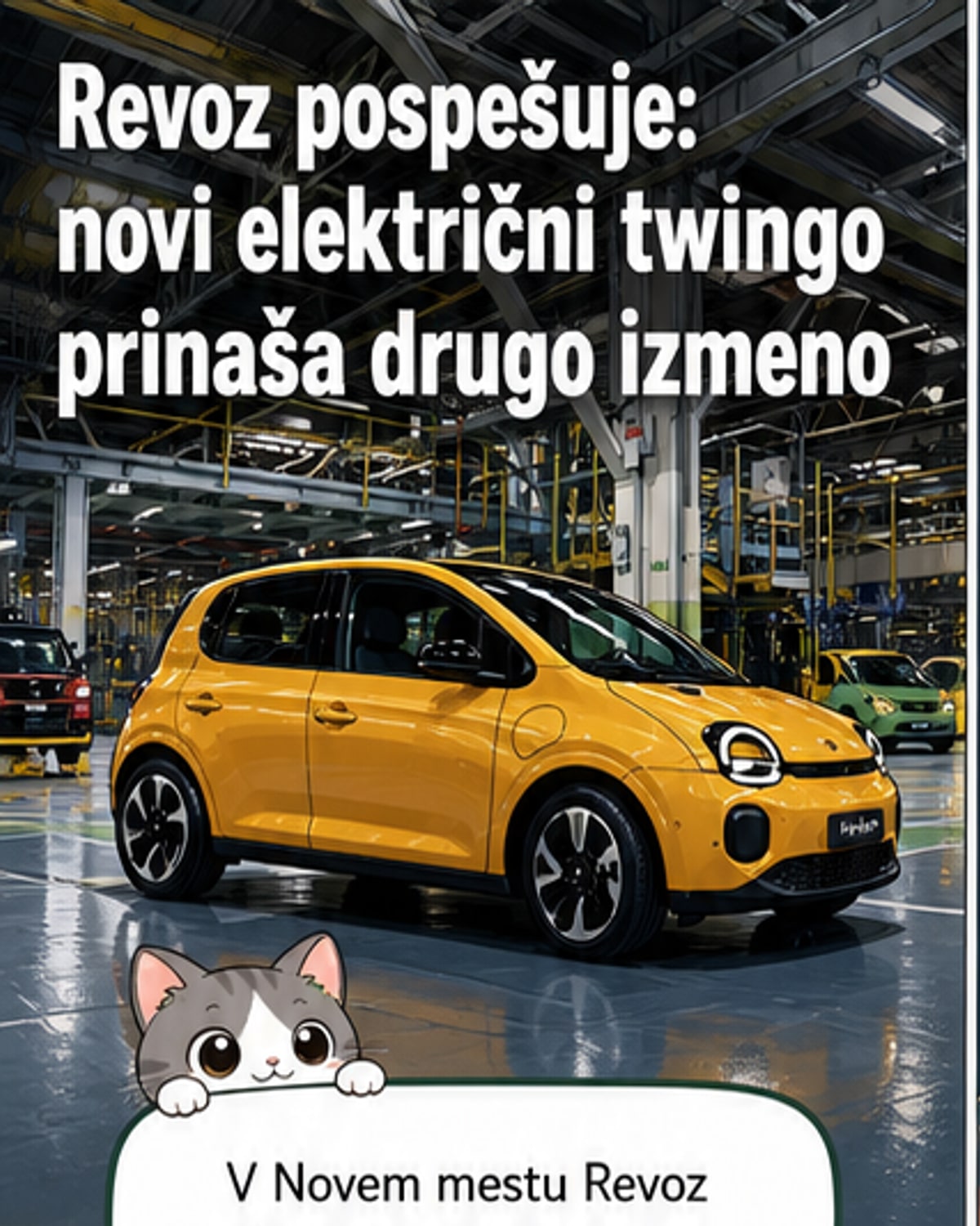 Revoz uvaja drugo izmeno