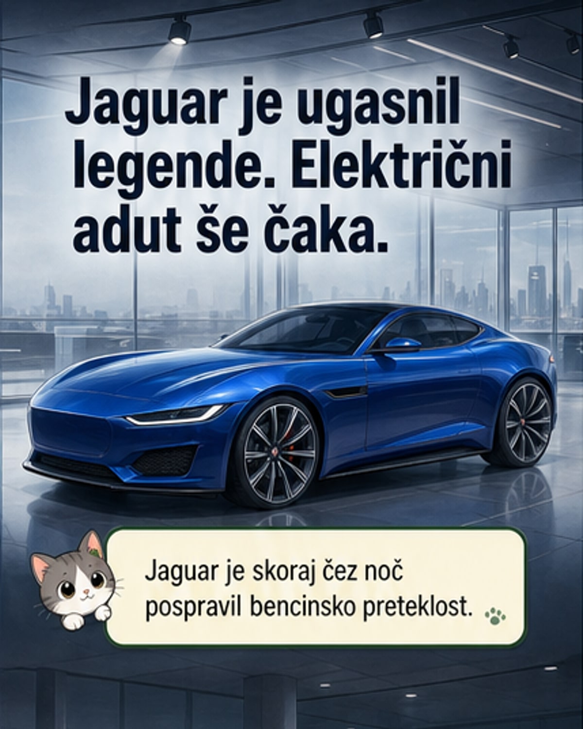Jaguar žrtvuje legende za električni preporod