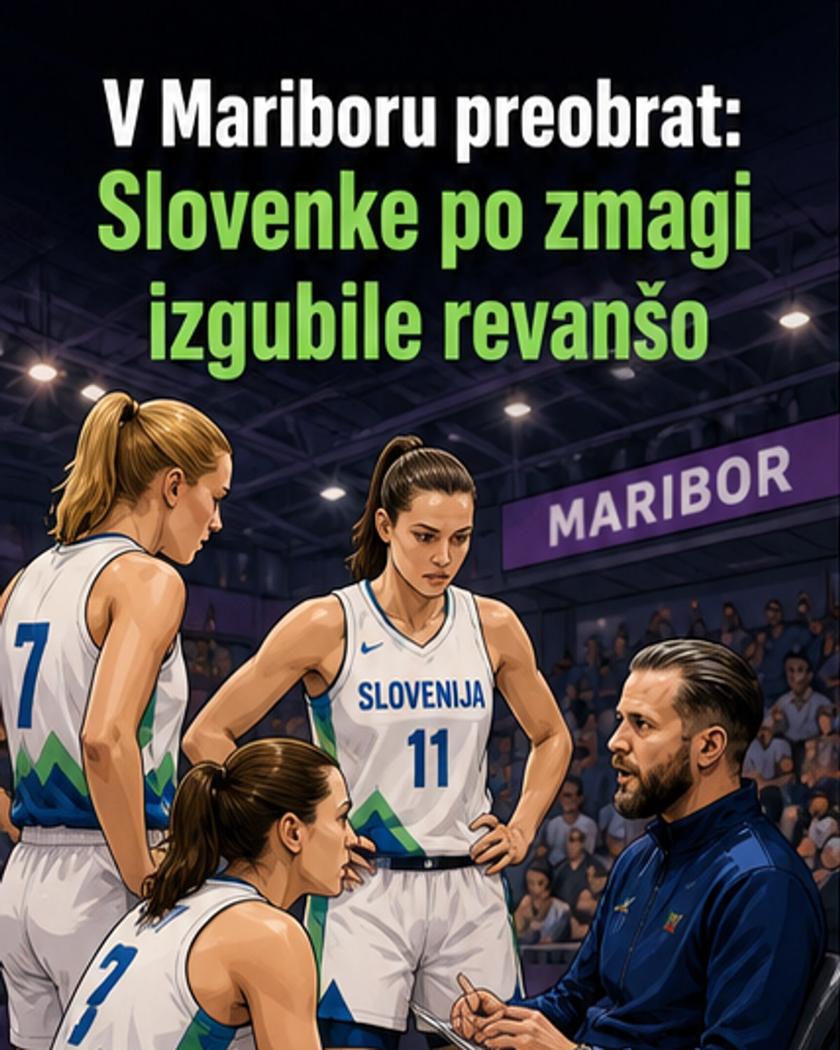 Slovenke izgubile proti Črni gori
