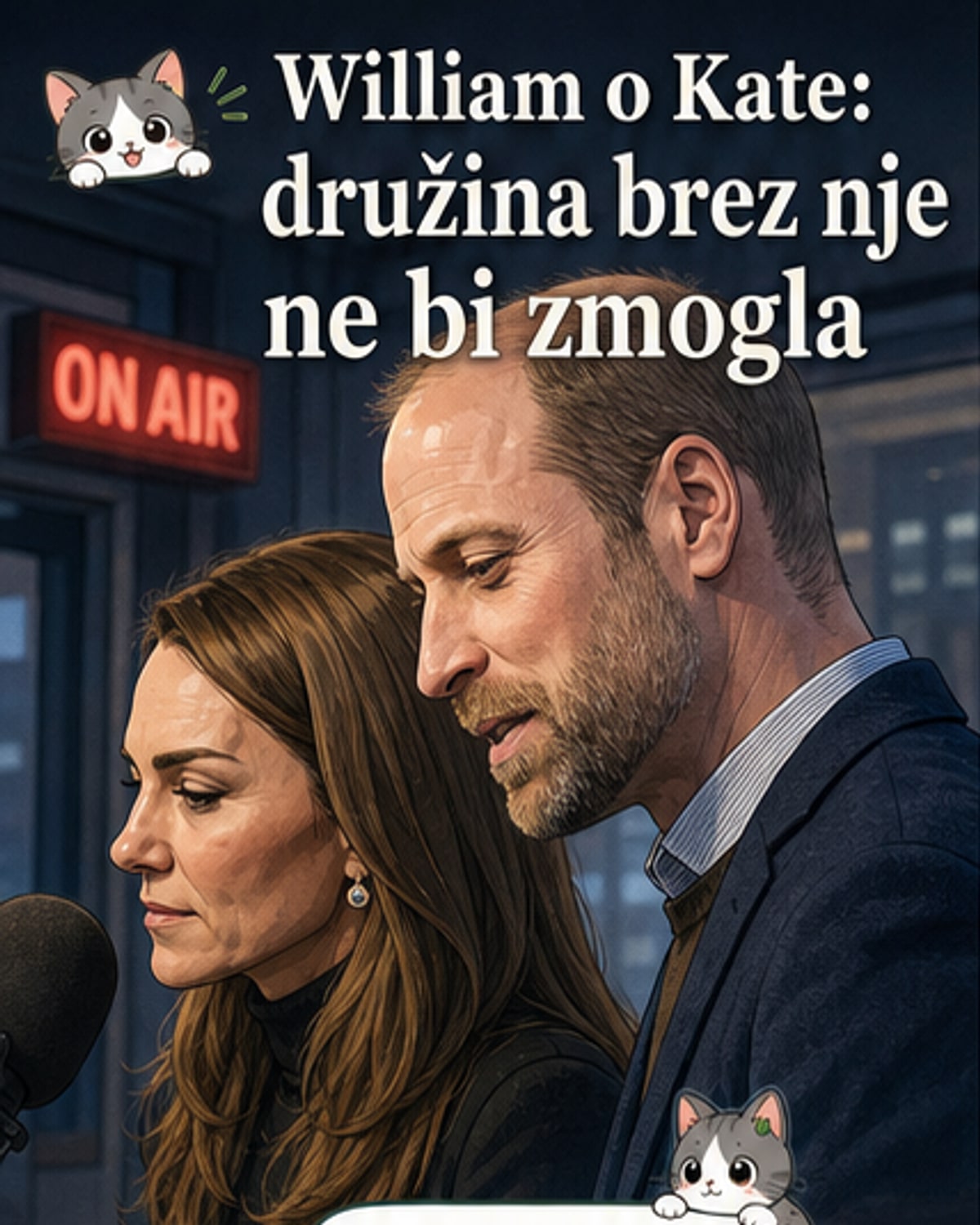 William o Katinem okrevanju: »Neverjetna mama«