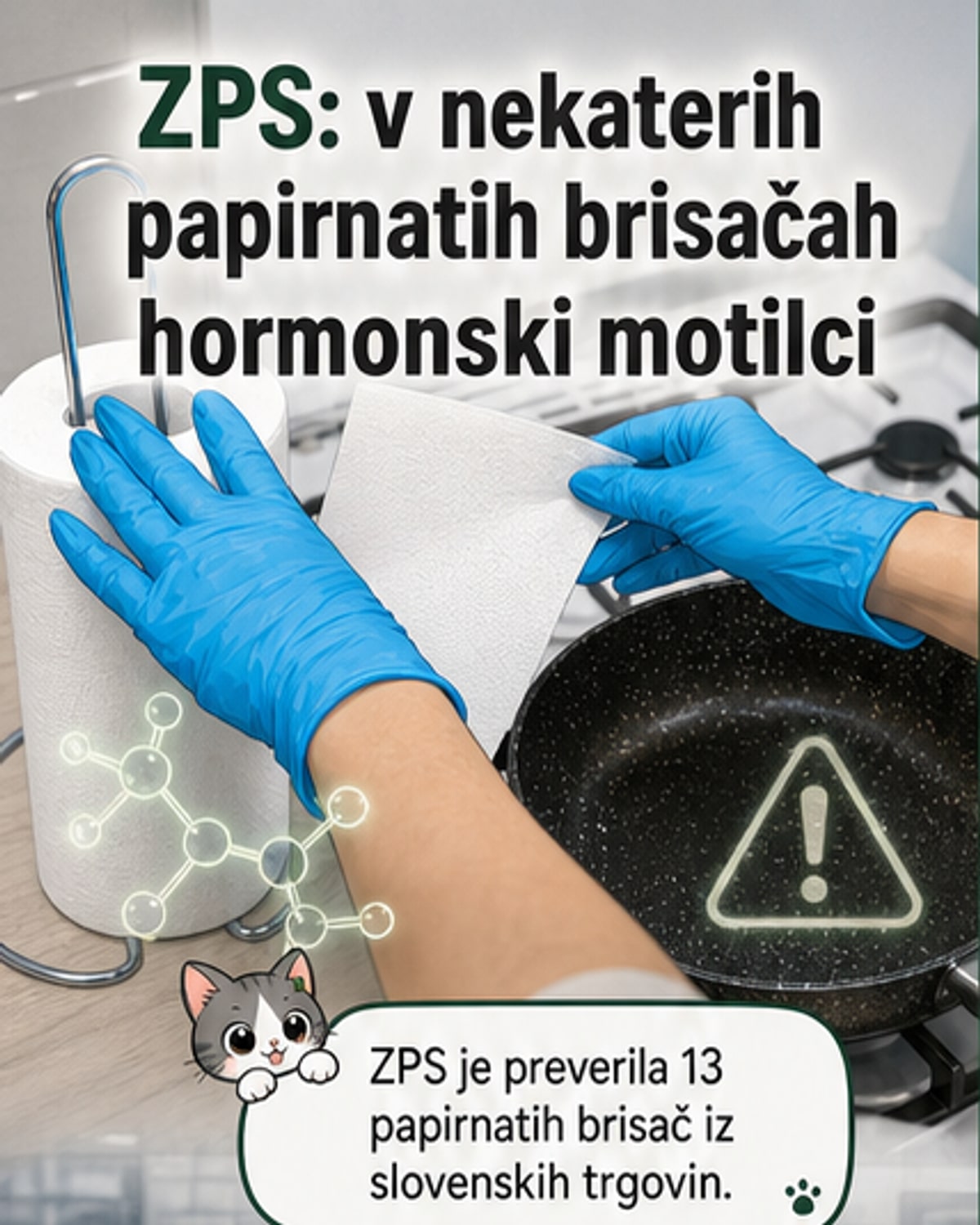 Hormonski motilci v brisačah