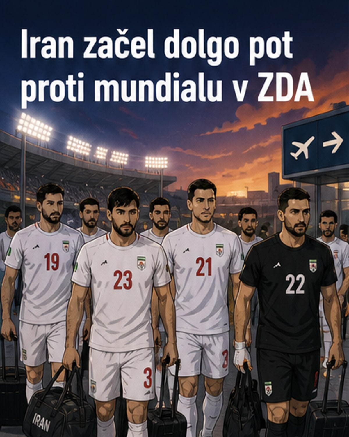 Iran na preizkušnji pred prvenstvom