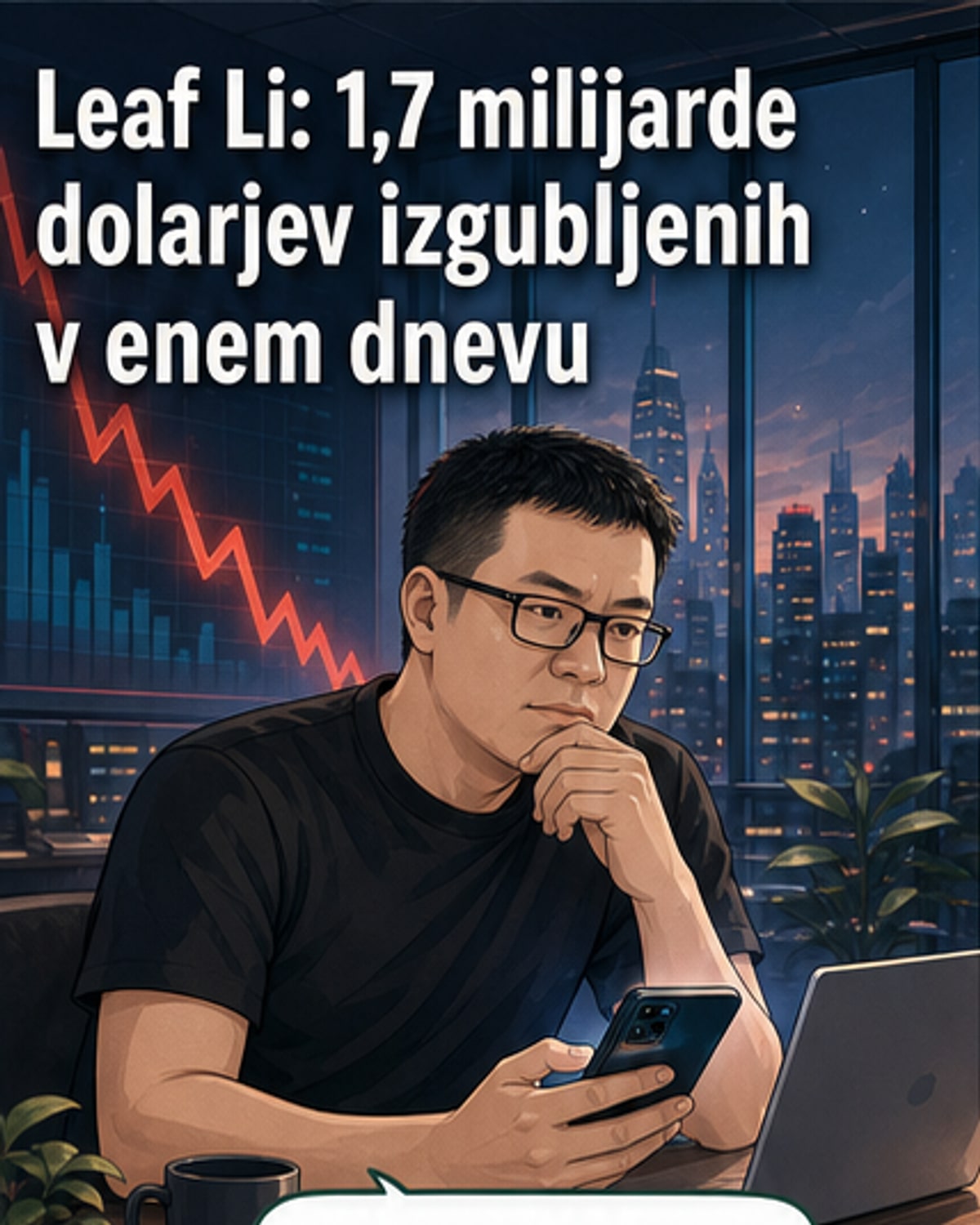 Kitajski milijarder izgubil 1,7 milijarde $