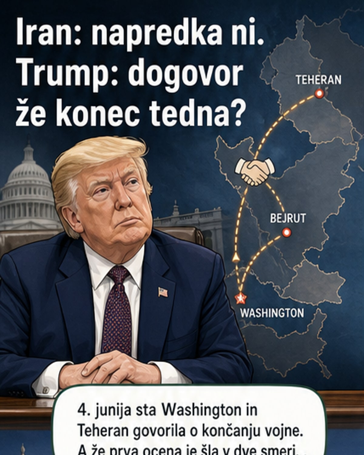 Iran in ZDA o napredku ne vidita enako